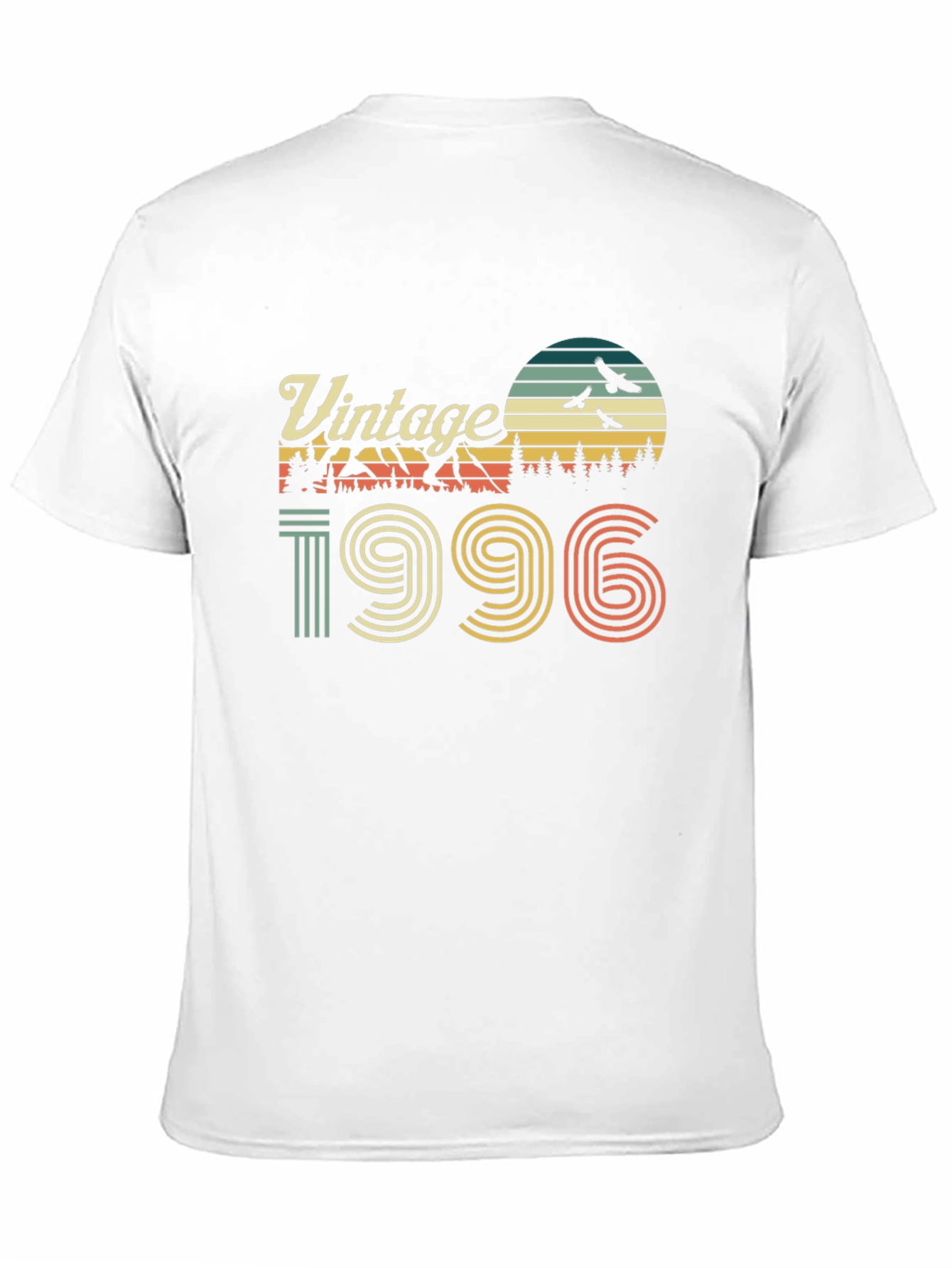 Black Vintage 1996 Graphic Tee - Retro Style view 11