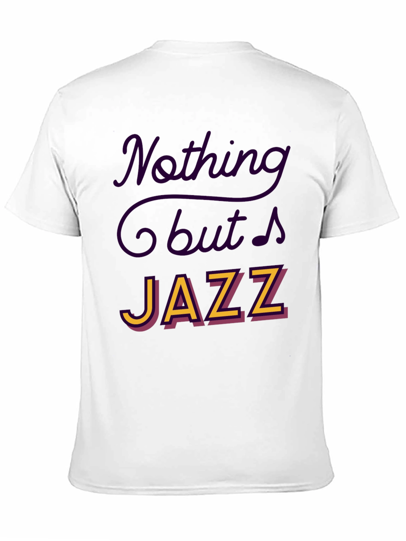 Black Nothing But Jazz Graphic Tee view 11