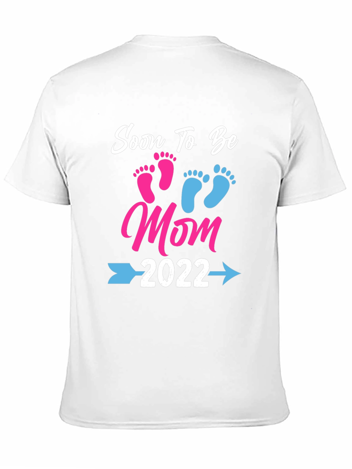 Black Soon To Be Mom 2022 T-Shirt view 11