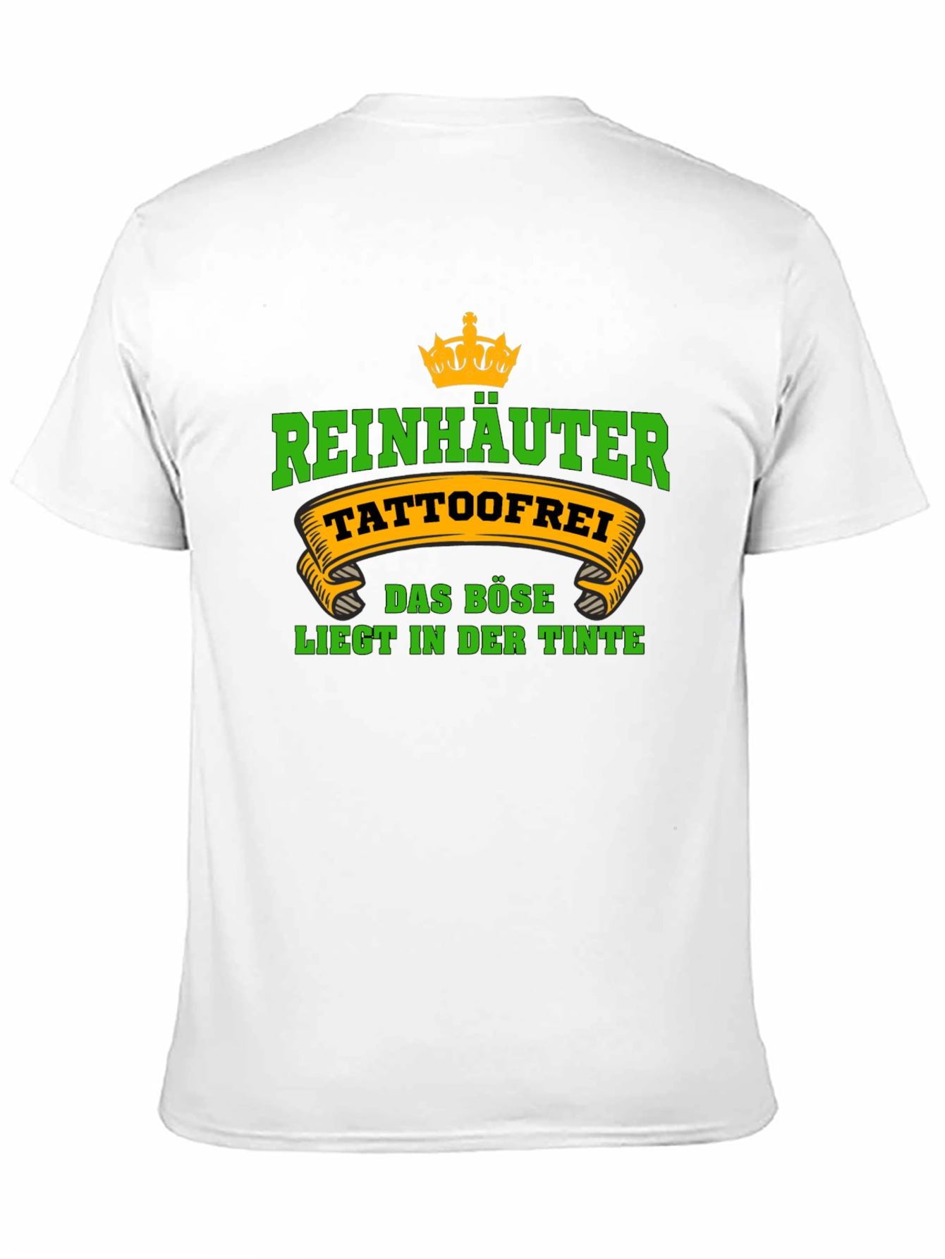 Black ReinHauter TattooFree Graphic T-Shirt view 11