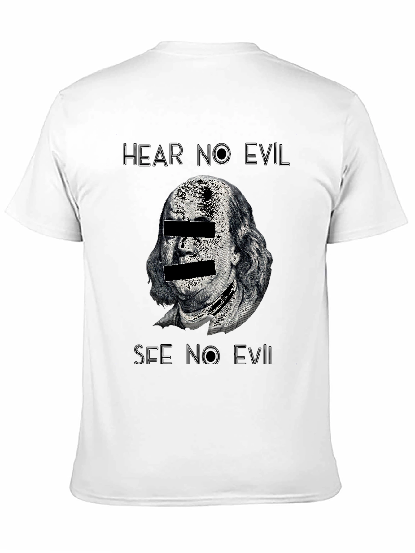 Hear No Evil See No Evil Graphic T-Shirt - 11