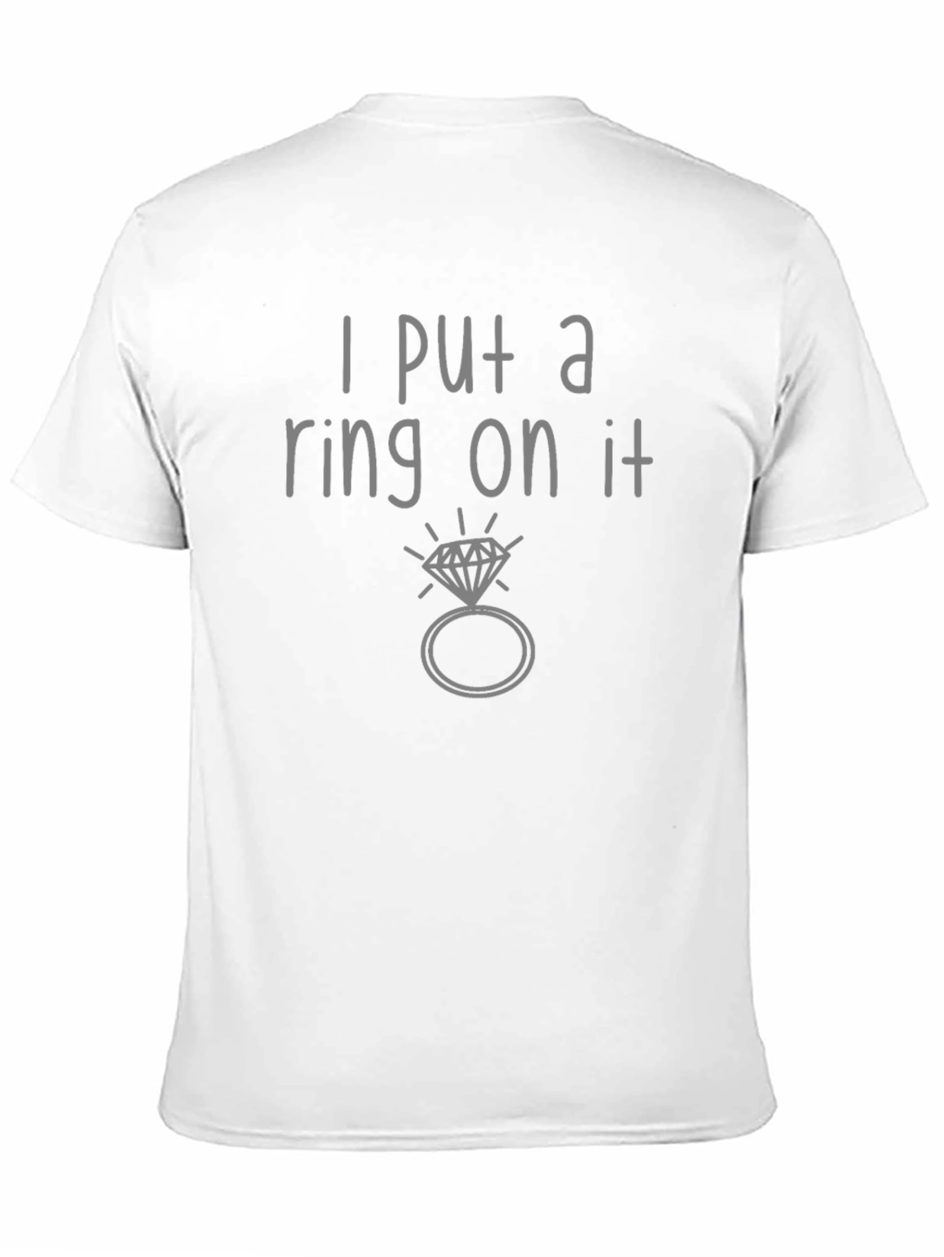 Black I Put a Ring On It Graphic Tee view 11