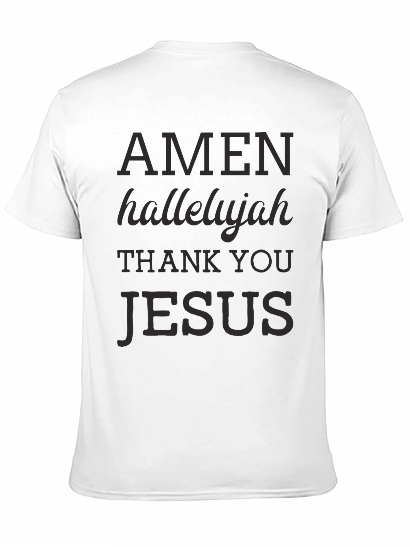 Amen Hallelujah Graphic Tee - 11