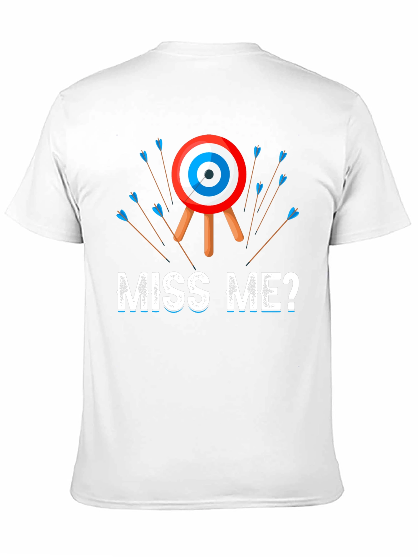 Black Funny Archery T-Shirt - Miss Me? view 11