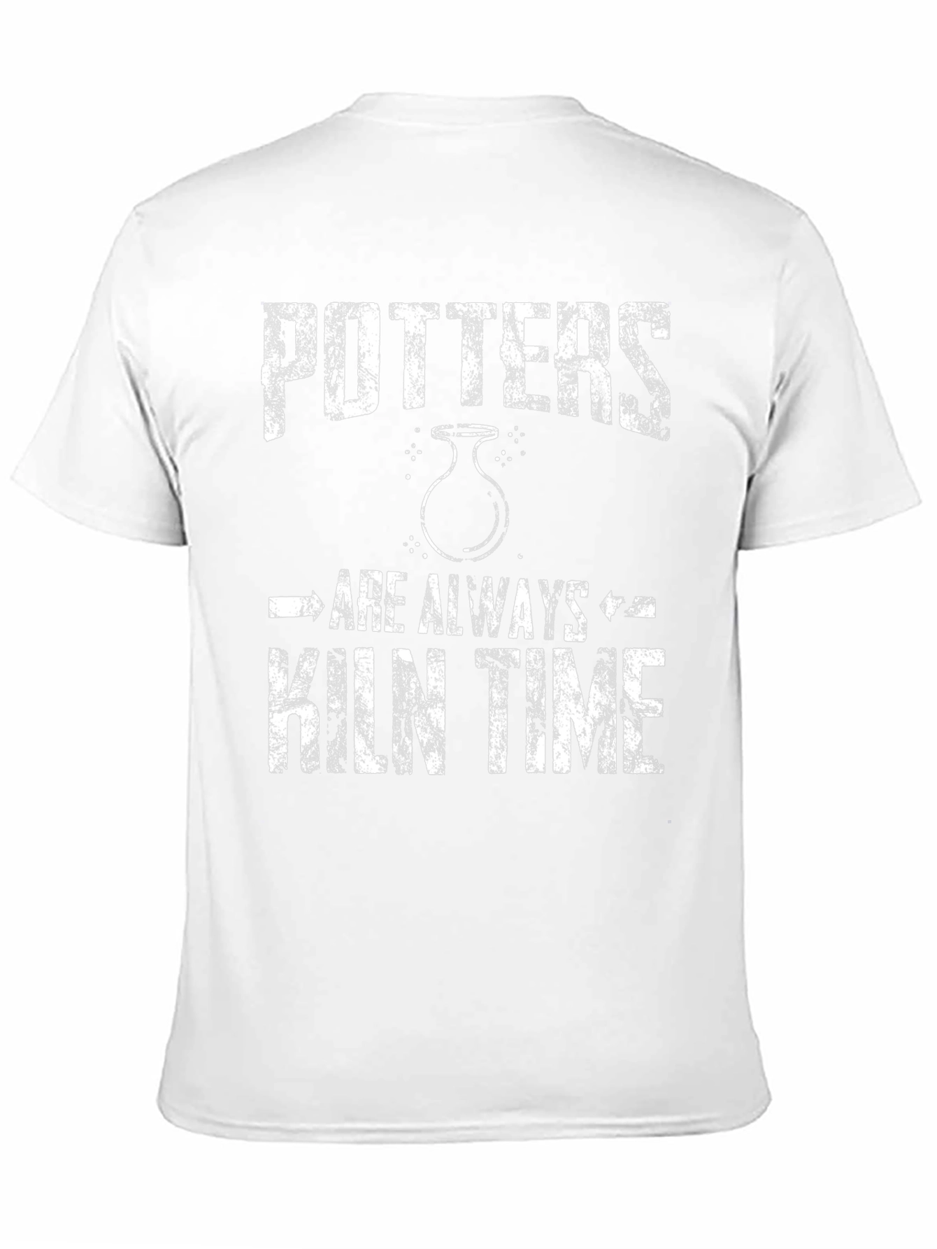 Black Potters Kiln Time Graphic T-Shirt view 11