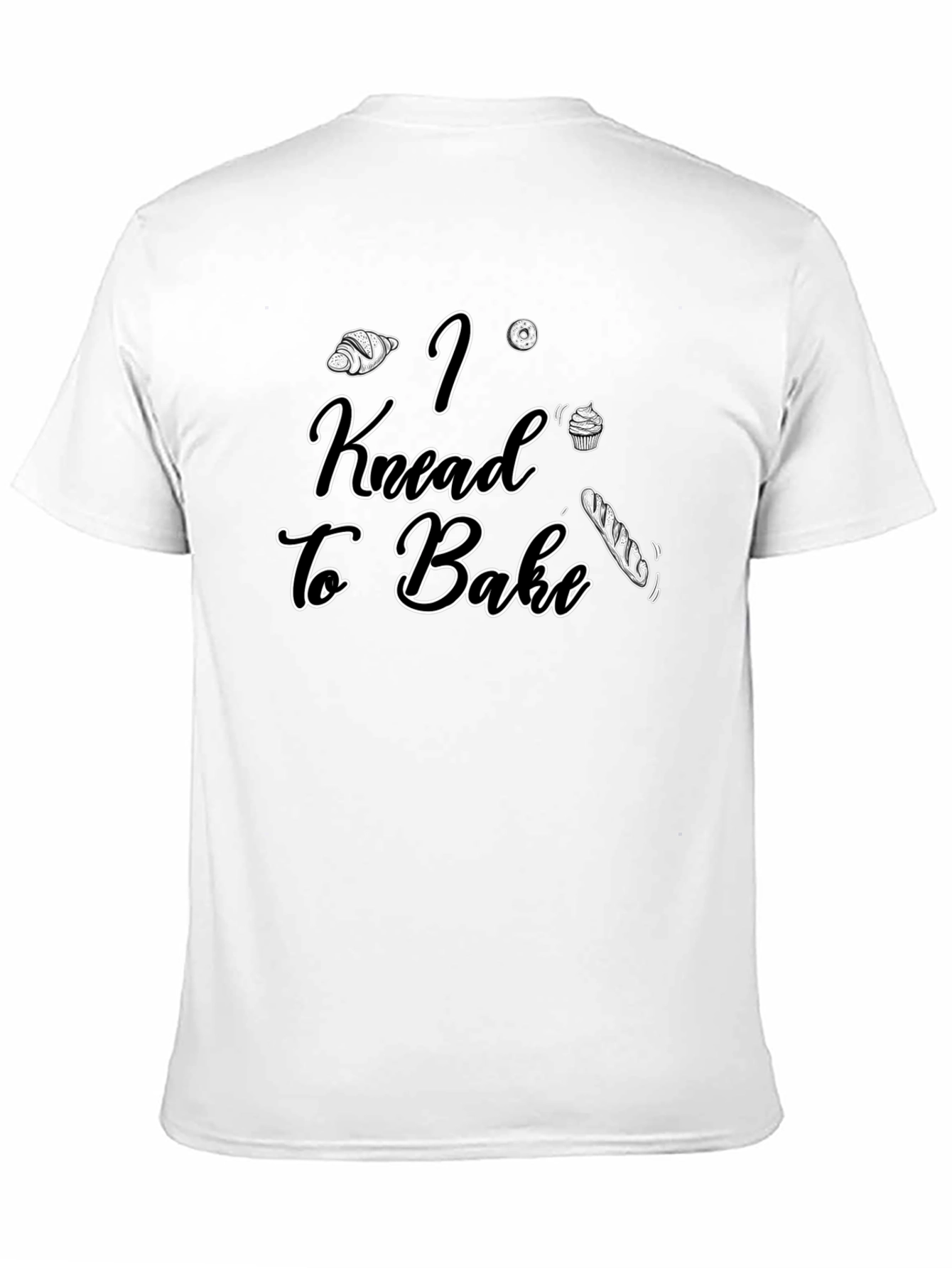 Black I Knead to Bake - Funny Baking T-Shirt view 11