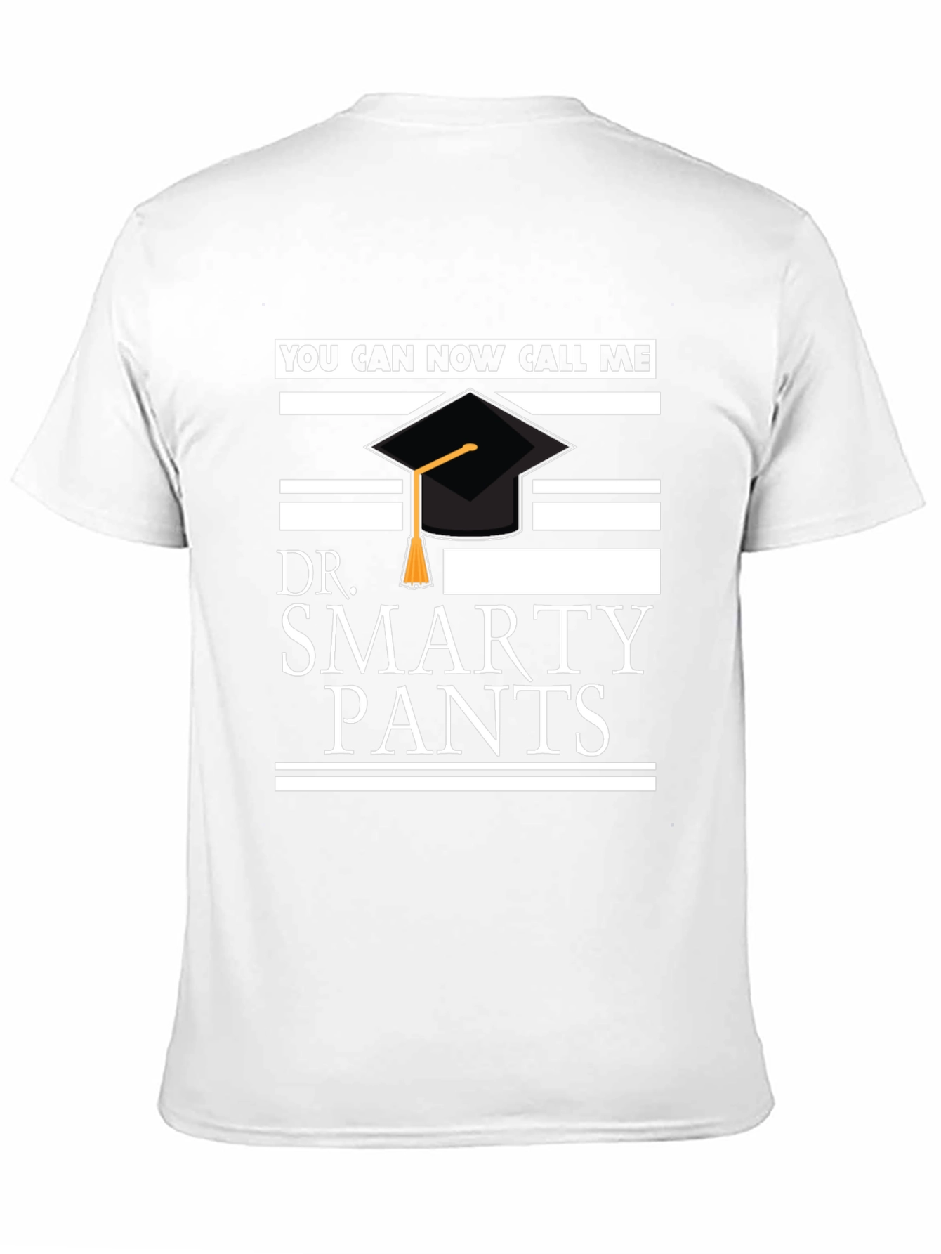Black Dr. Smarty Pants Graduation T-Shirt view 11