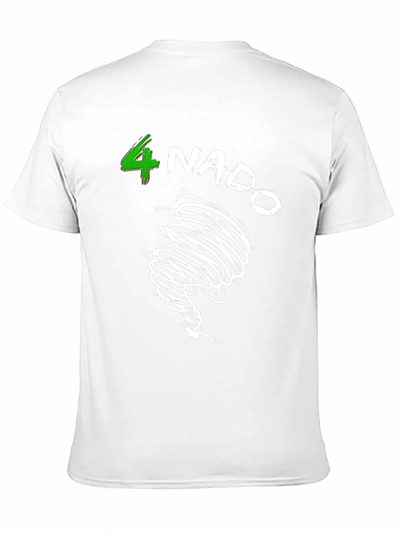 Black 4 Nado Tornado Graphic Black T-Shirt view 11