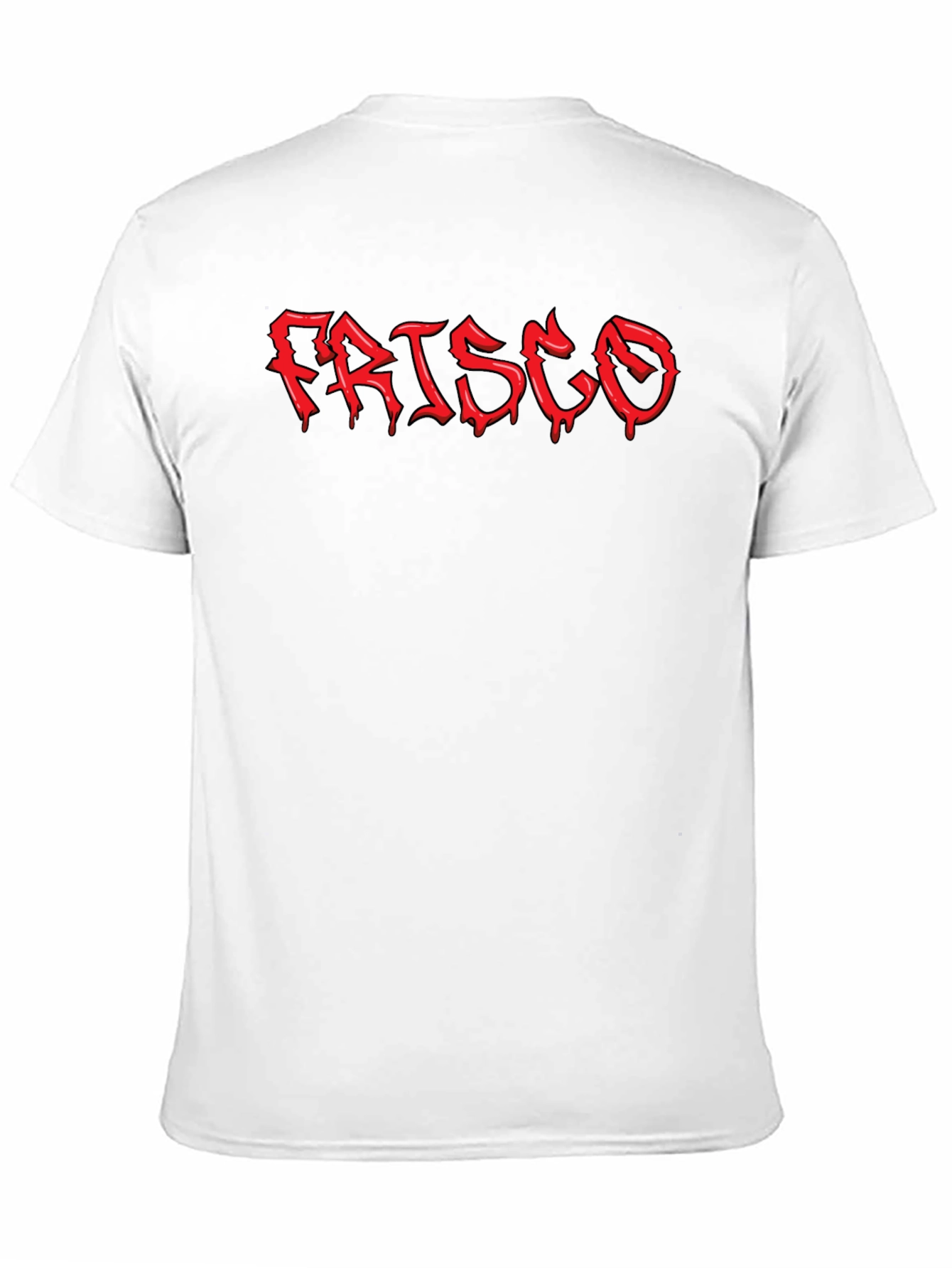 Black Frisco Graphic Print T-Shirt - Men's Short Sleeve Crew Neck view 11