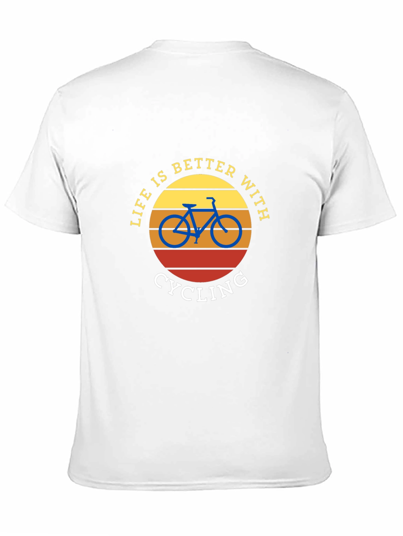Black Life is Better with Cycling T-Shirt view 11