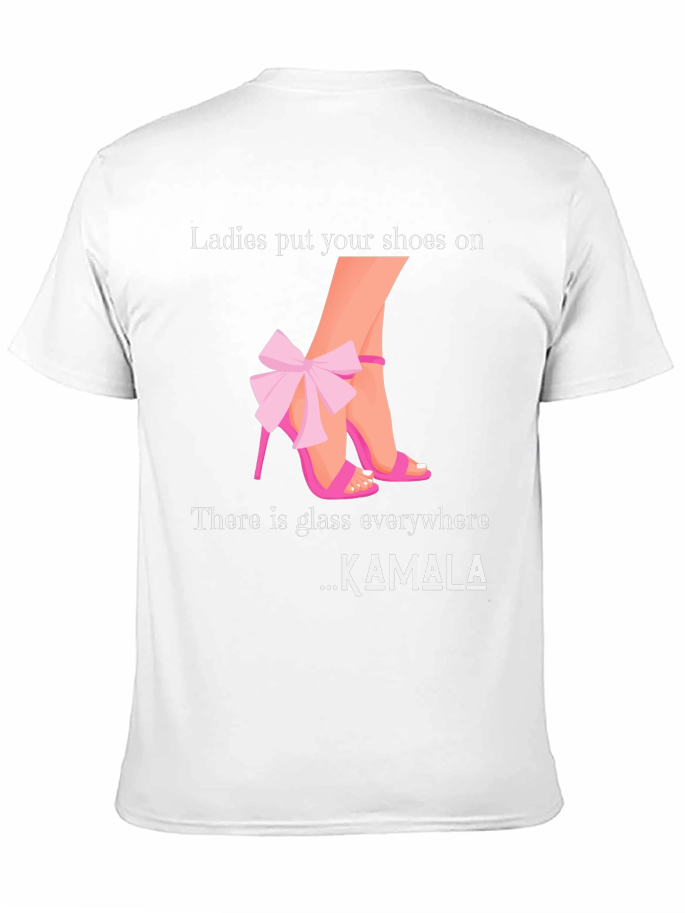 Black Ladies Put Your Shoes On T-Shirt Kamala Harris view 11
