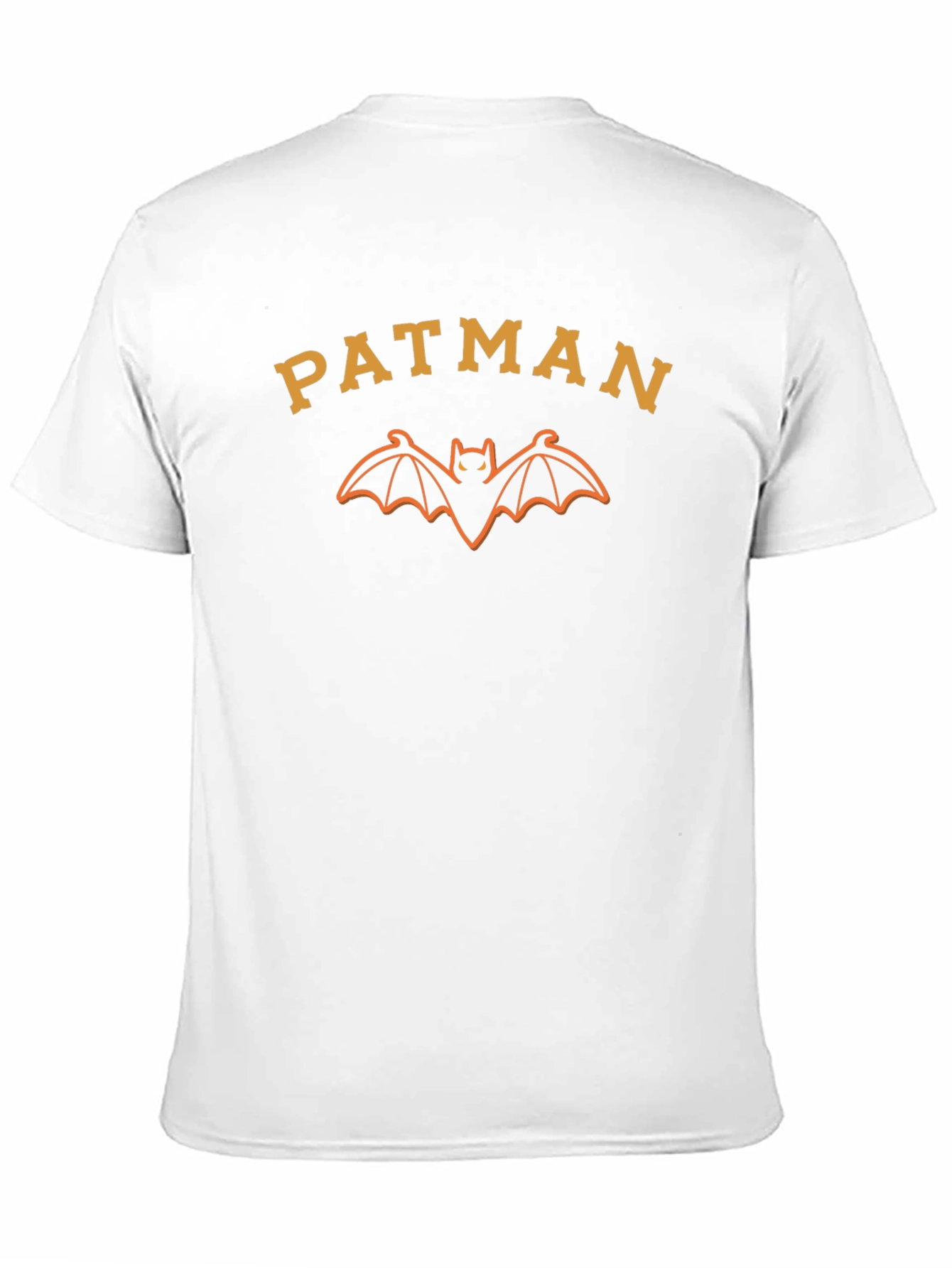 Black Patman T-Shirt: Funny Bat Graphic Tee for Men view 11