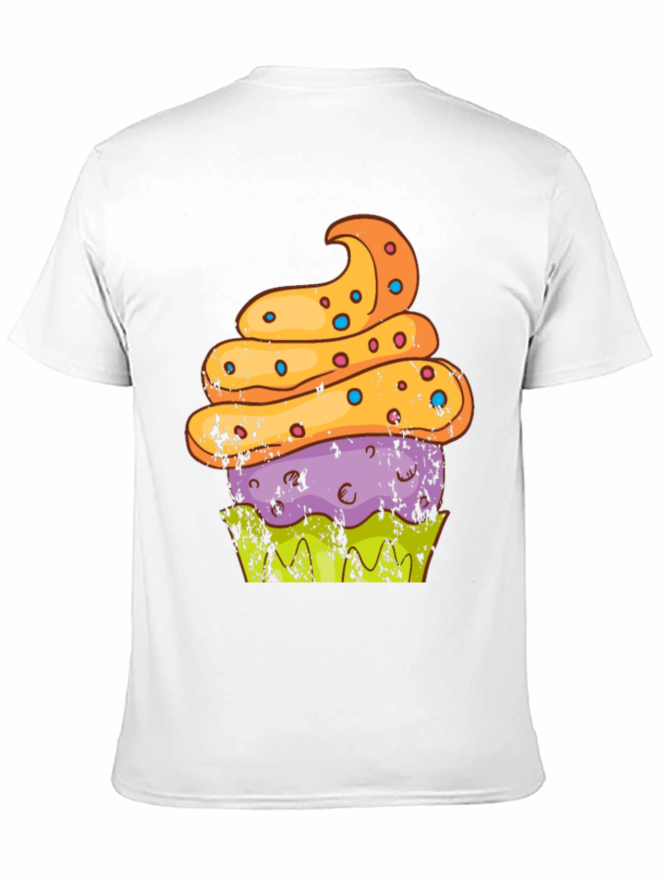 Black Cupcake Graphic T-Shirt - Sweet Treat Tee view 11