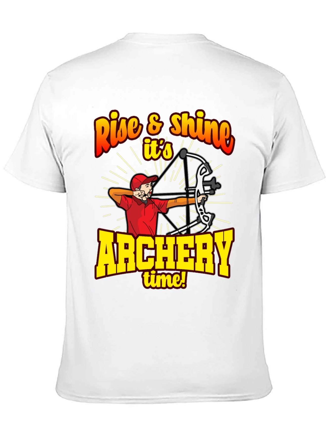 Black Archery Time Graphic Tee - Rise & Shine view 11
