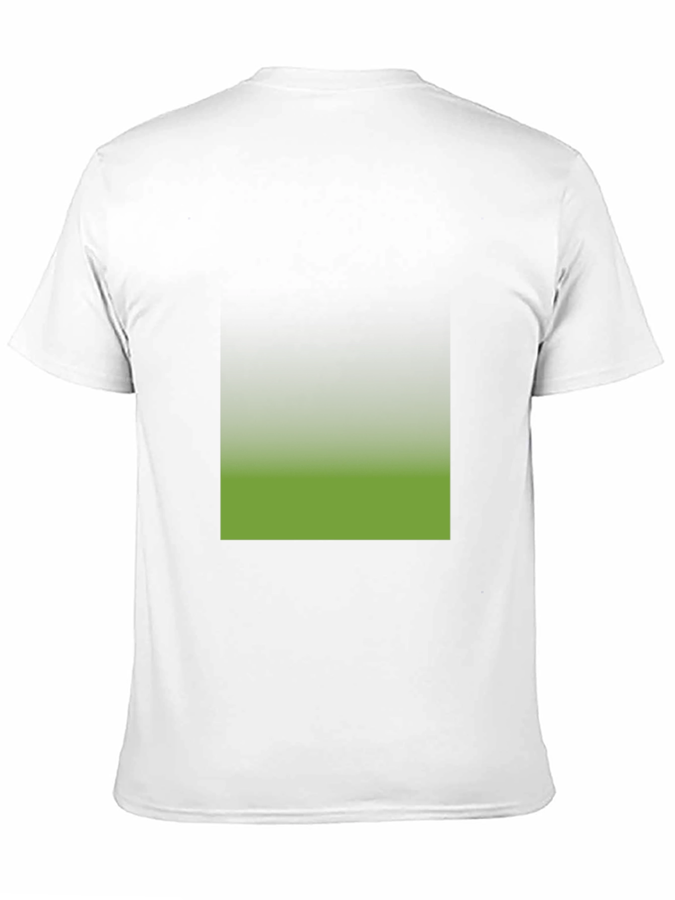Black Black T-Shirt with Gradient Square Design view 11
