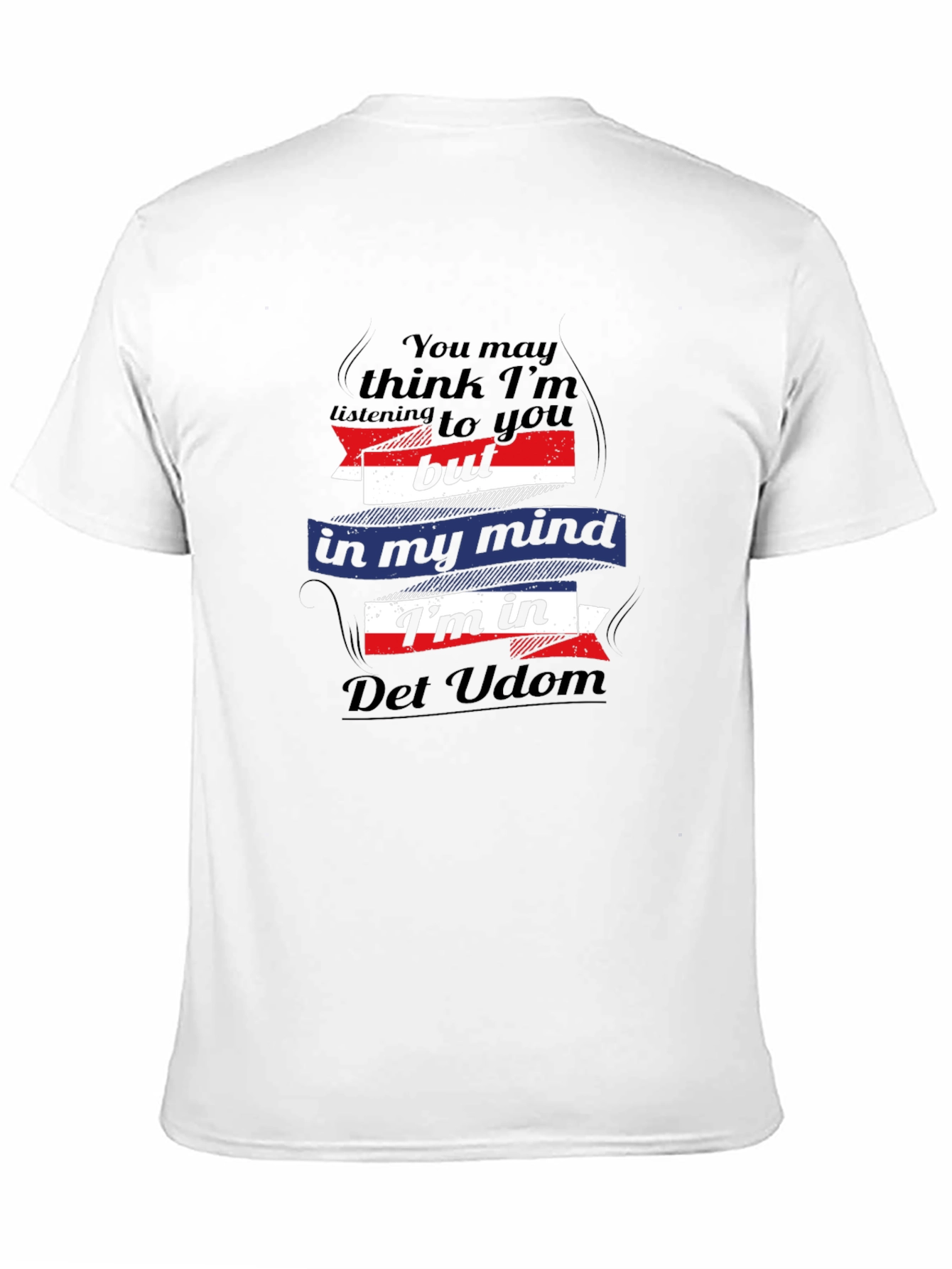 Det Udom Mind T-Shirt - Funny Travel Tee - 11