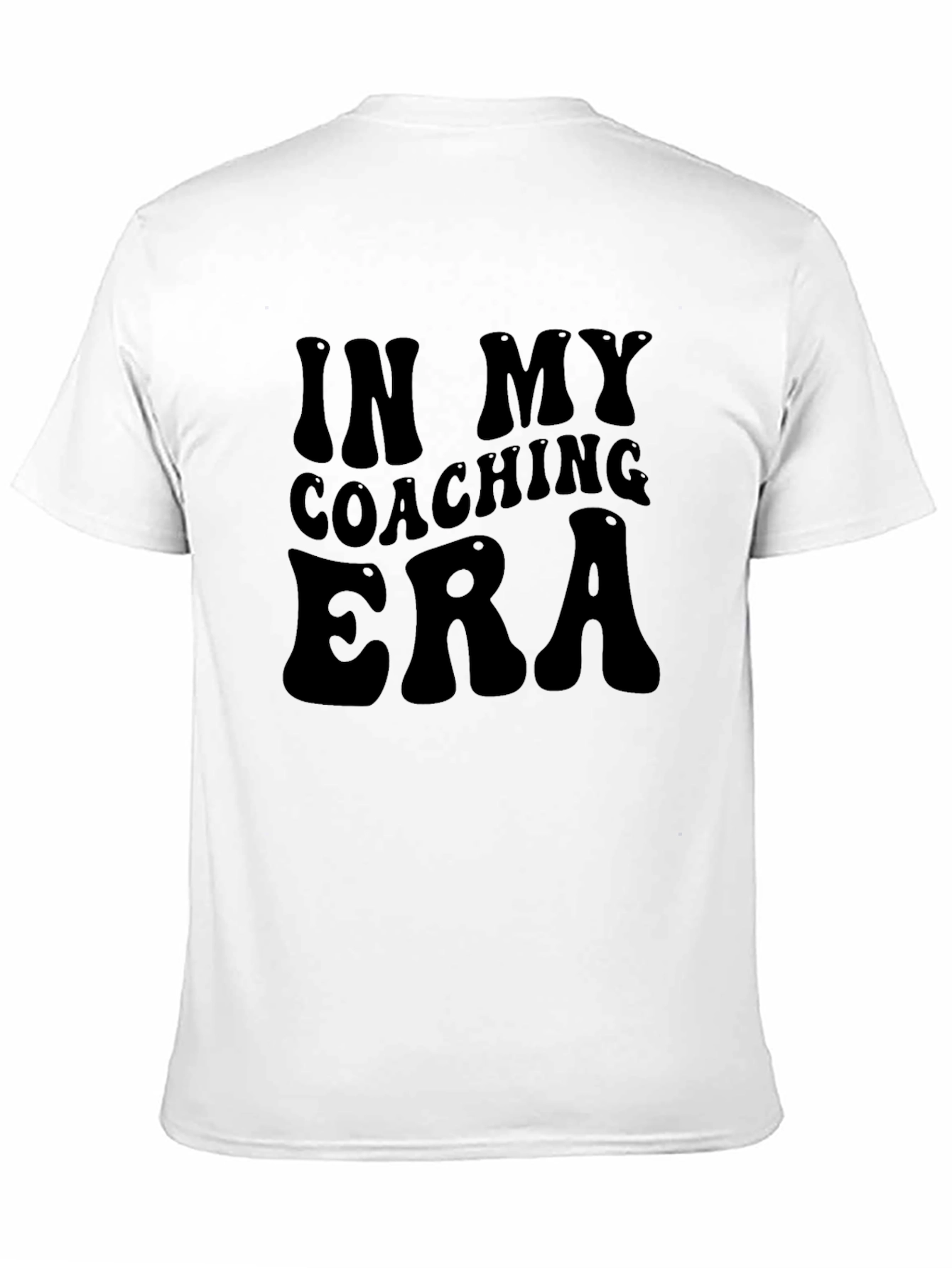 Black In My Coaching Era Black Graphic Tee view 11