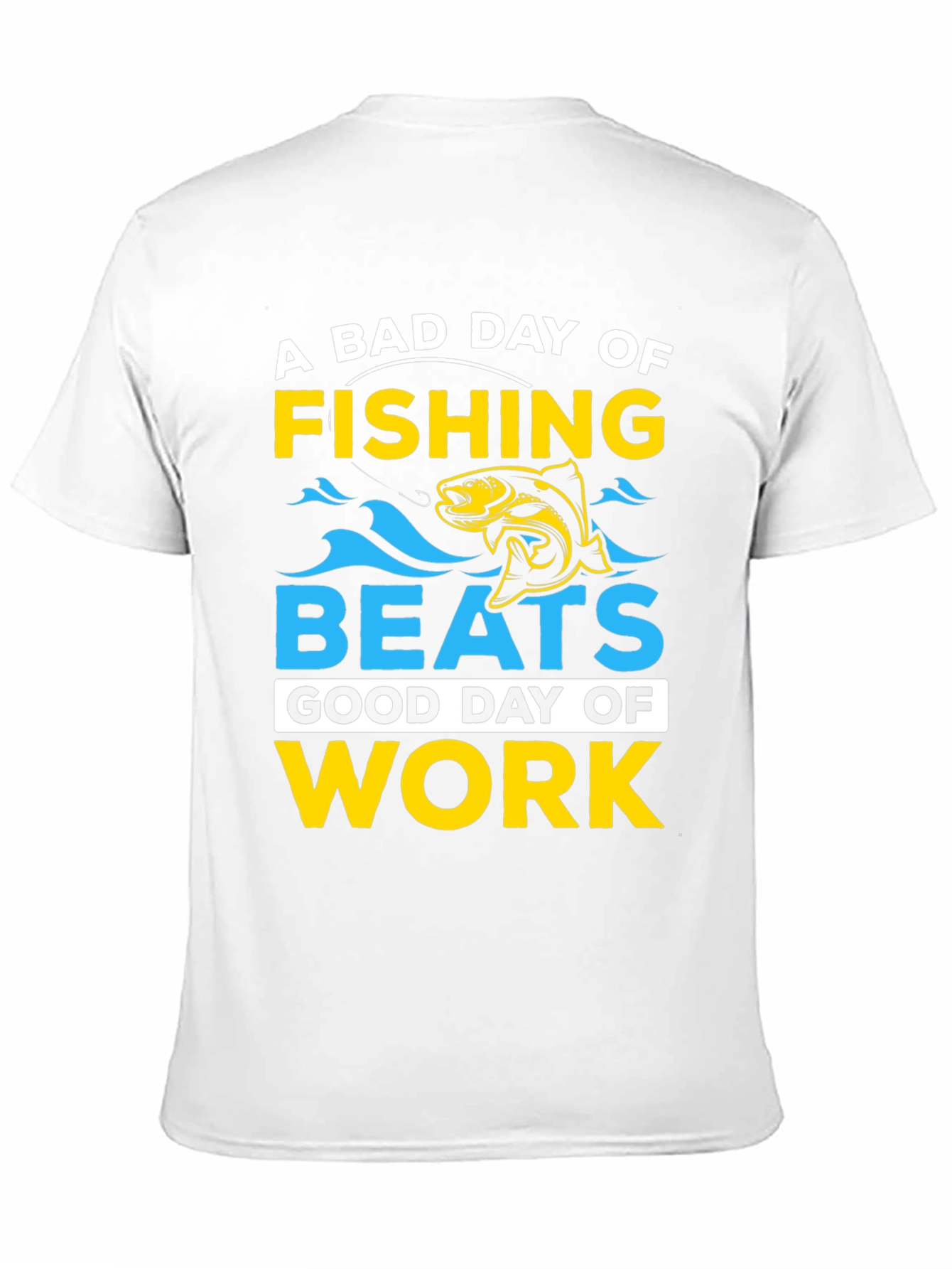 Black Fishing Beats Work T-Shirt view 11