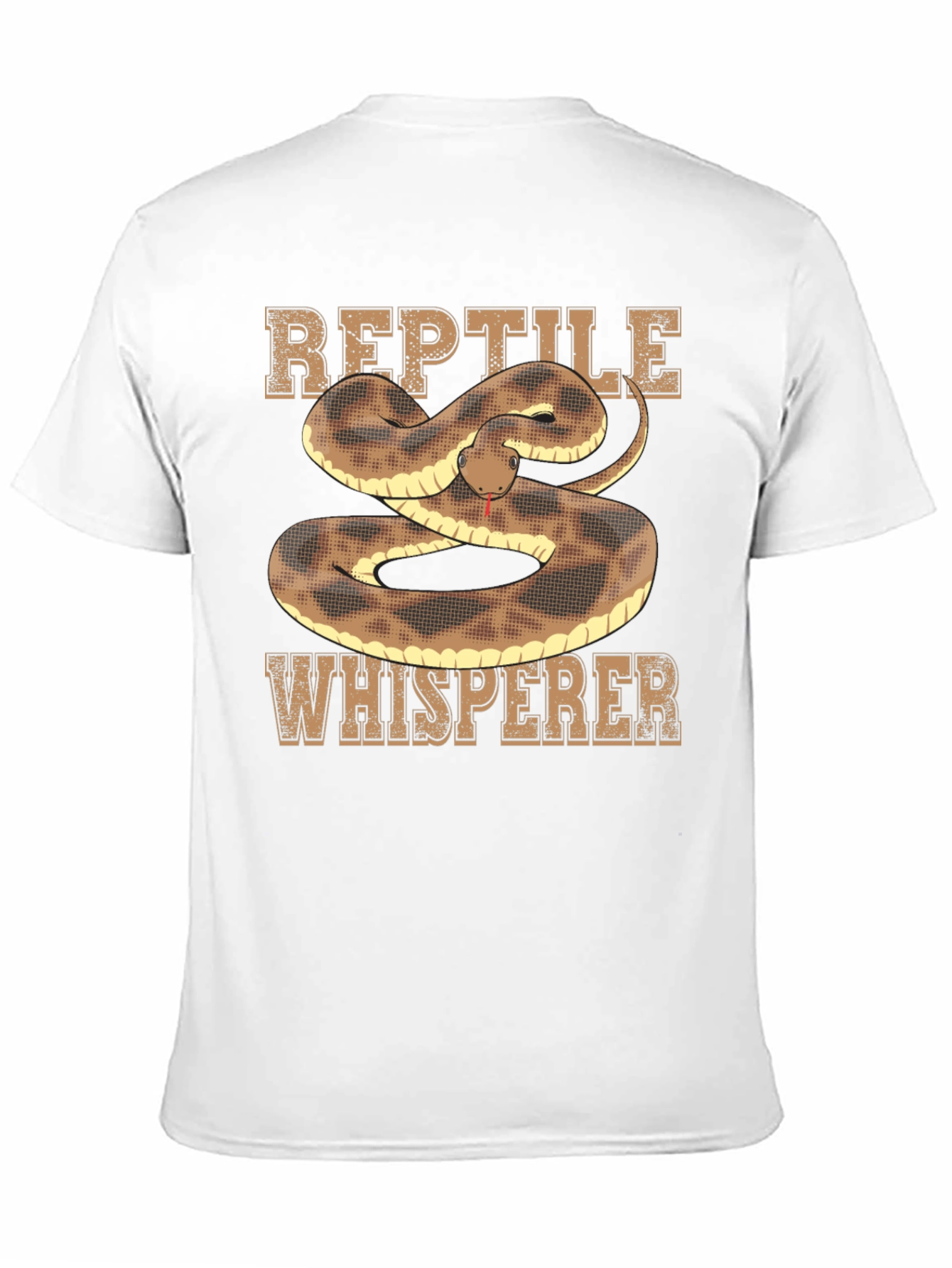 Black Reptile Whisperer Snake Graphic Tee view 11