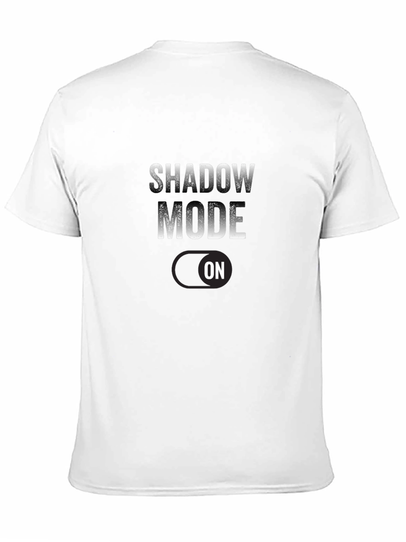 Black Shadow Mode On Black T-Shirt view 11