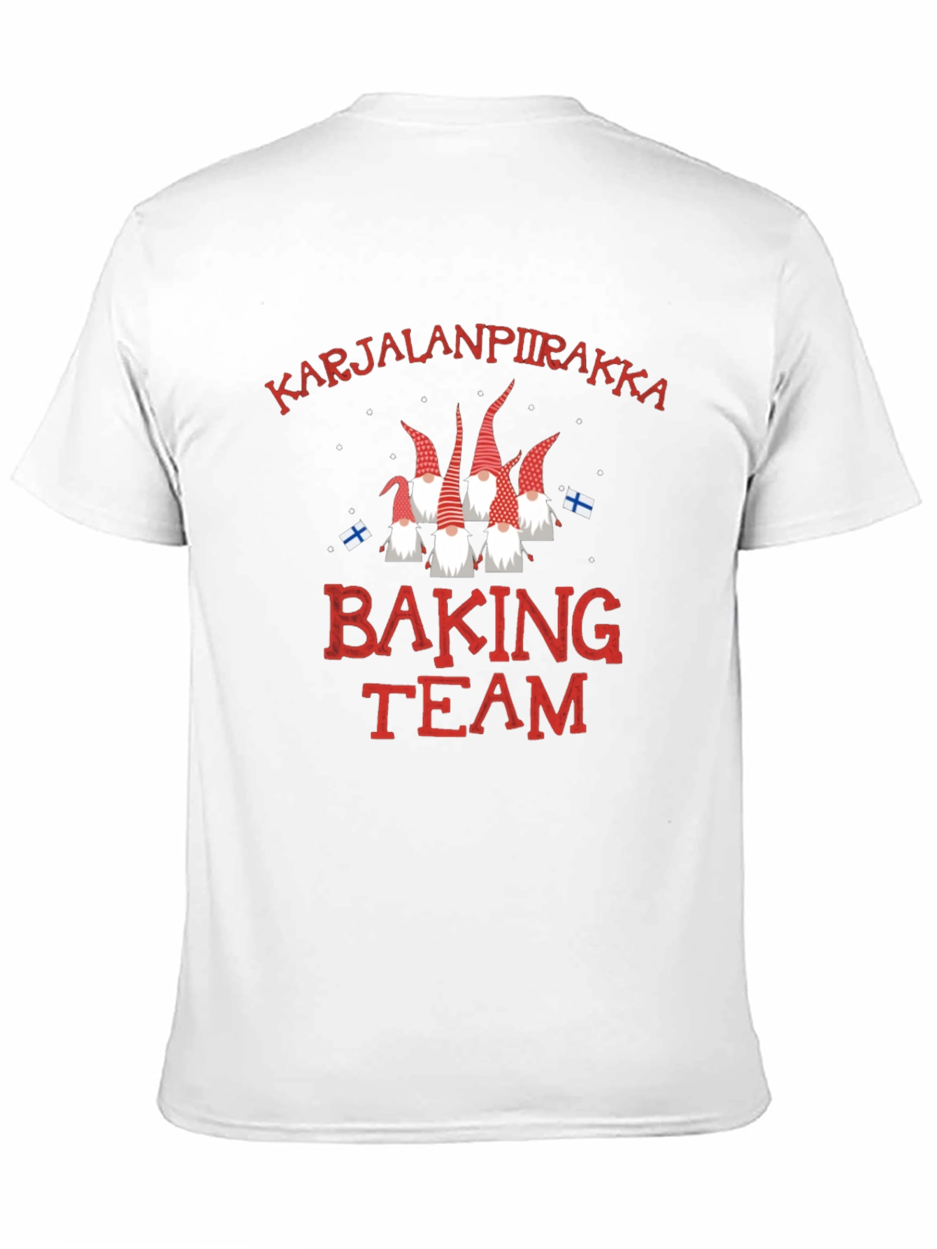 Black Karjalanpiirakka Baking Team T-Shirt view 11