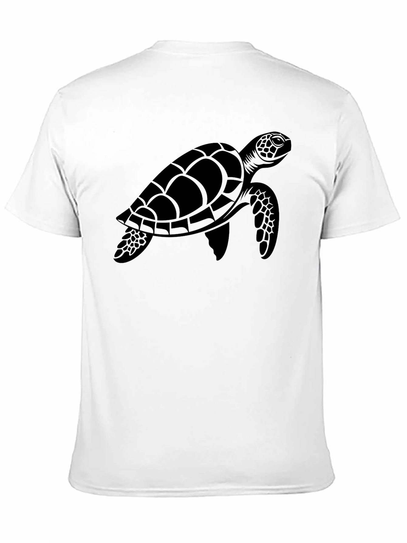 Black Black Turtle Graphic Tee - Casual Comfort view 11