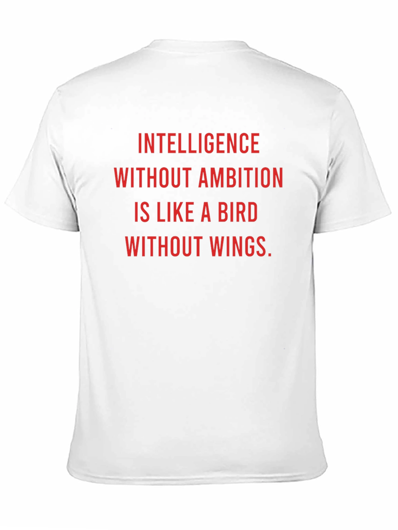 Black Intelligence Without Ambition T-Shirt view 11