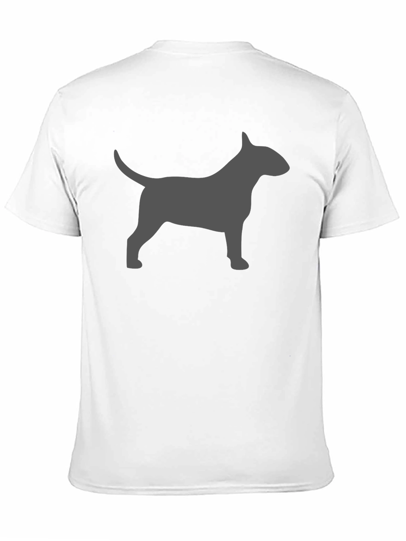 Black Bull Terrier Silhouette T-Shirt - Dog Lover Tee view 11