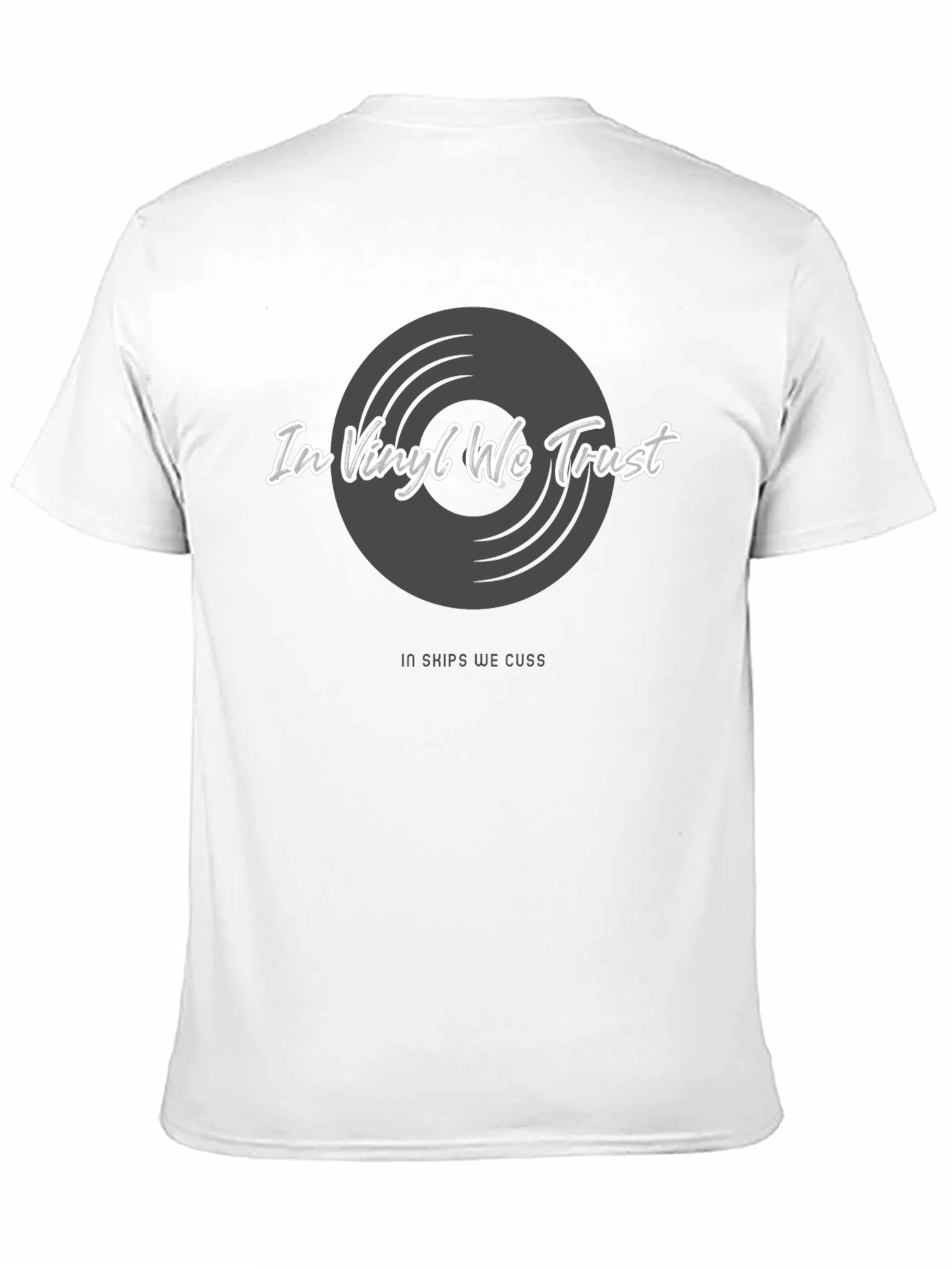 Black In Vinyl We Trust Graphic T-Shirt view 11