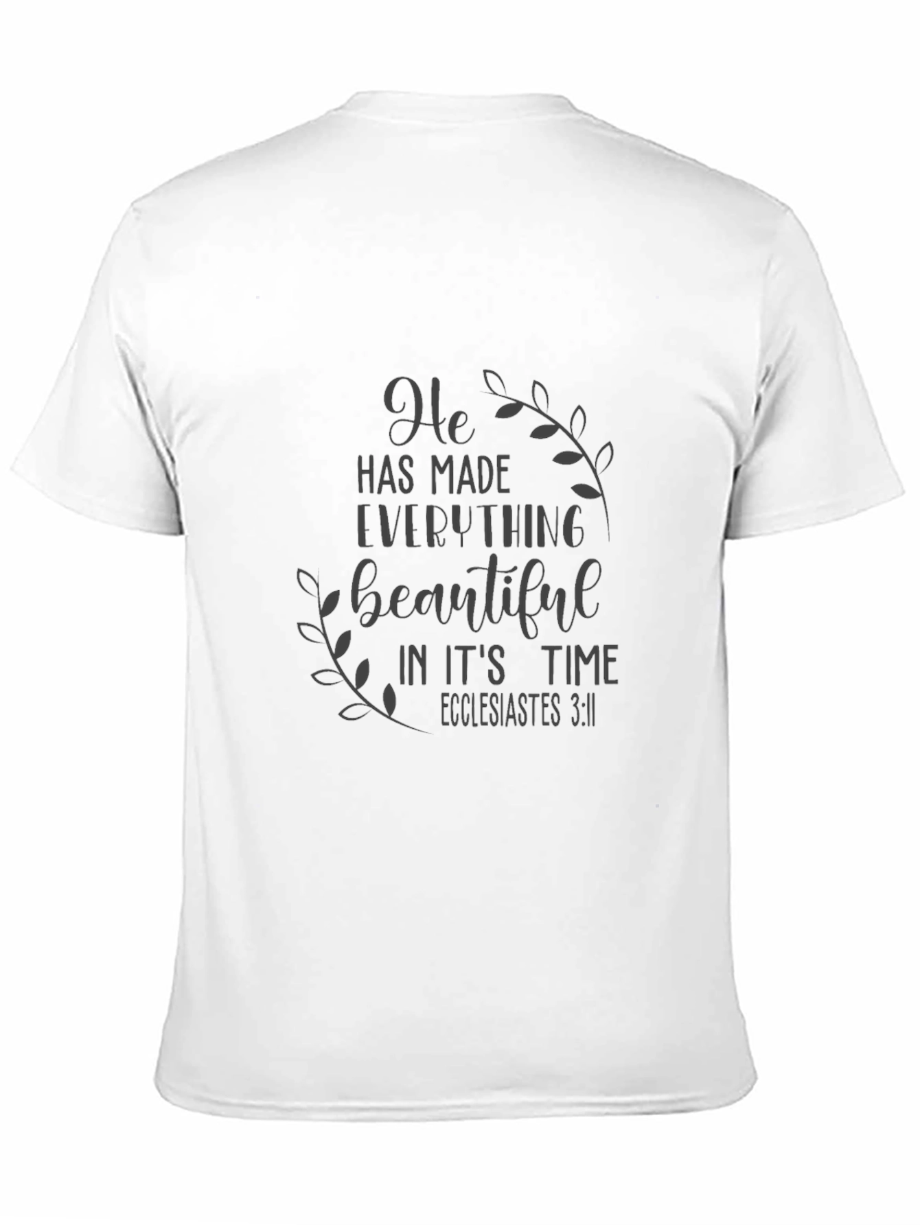 Black In His Time Graphic Tee view 11