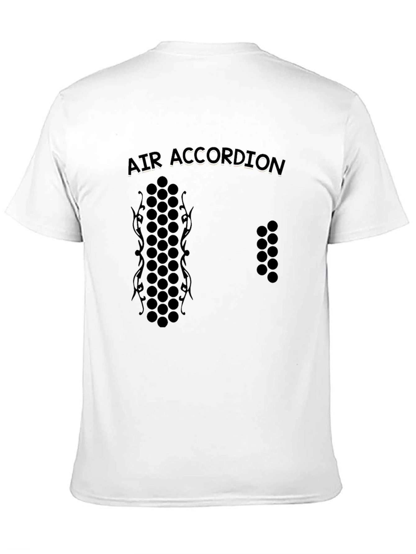 Black Air Accordion Graphic Tee - Black view 11