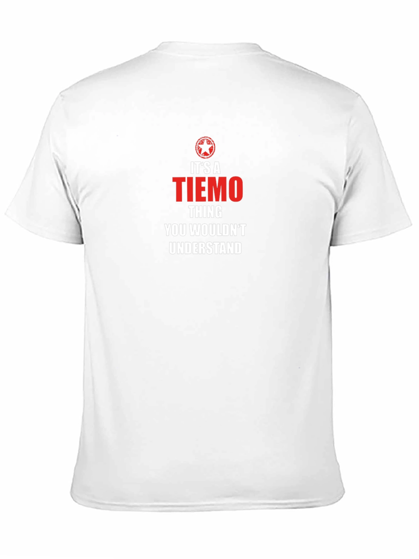 Black It's a TIEMO Thing Graphic T-Shirt view 11