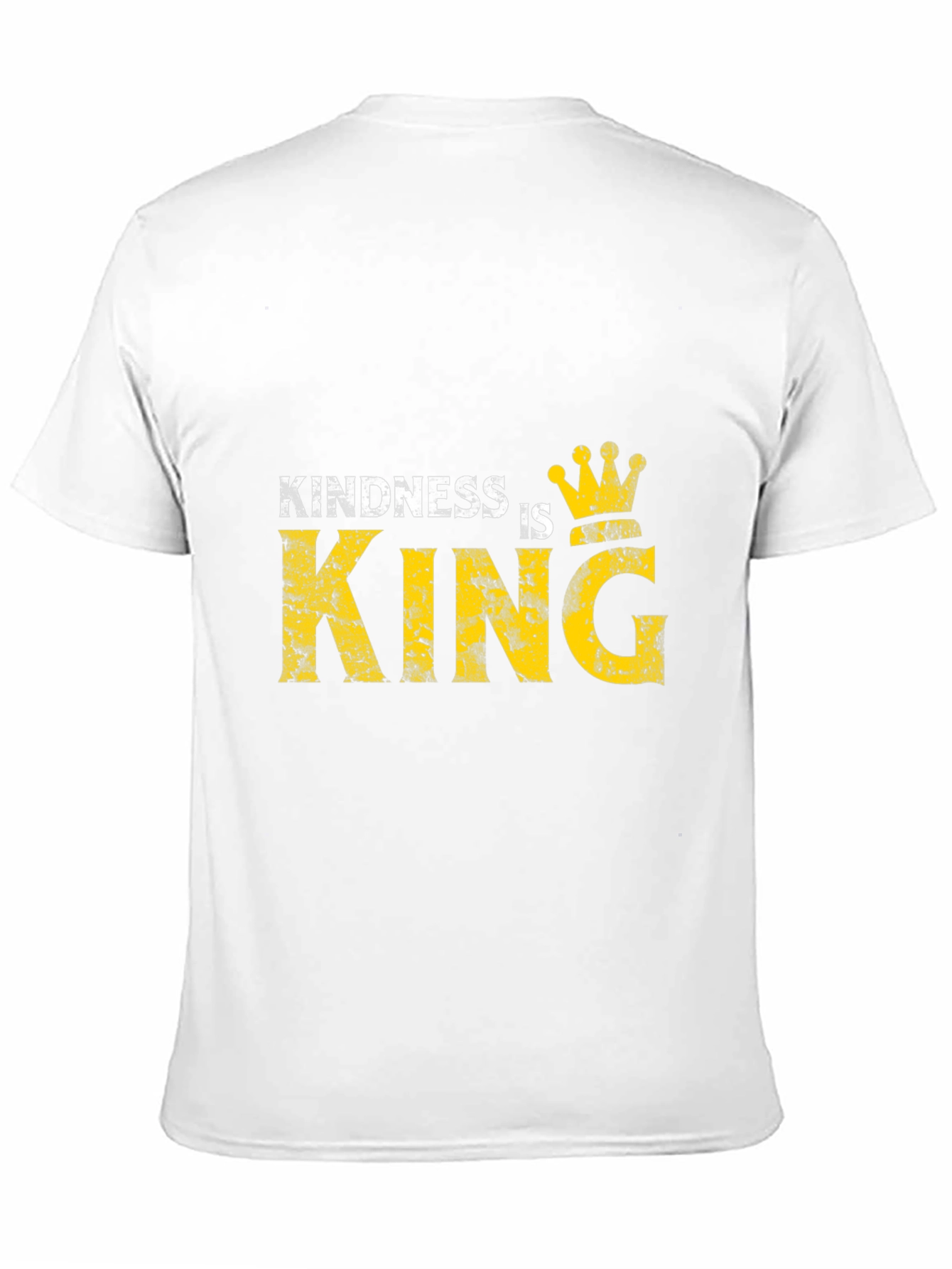 Black Kindness is King Graphic Black T-Shirt view 11