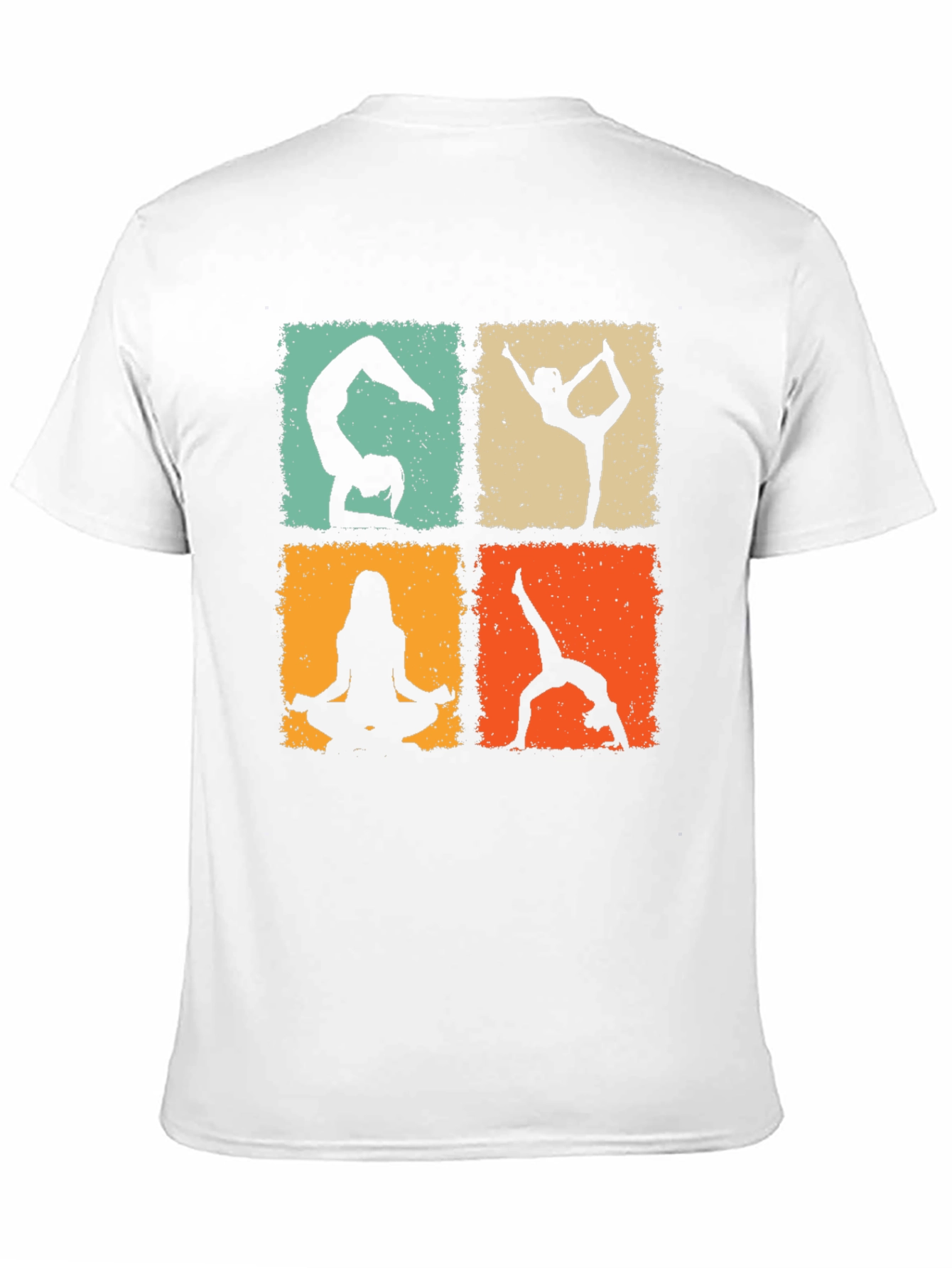 Black Yoga Poses Graphic Tee - Trendy & Comfortable view 11