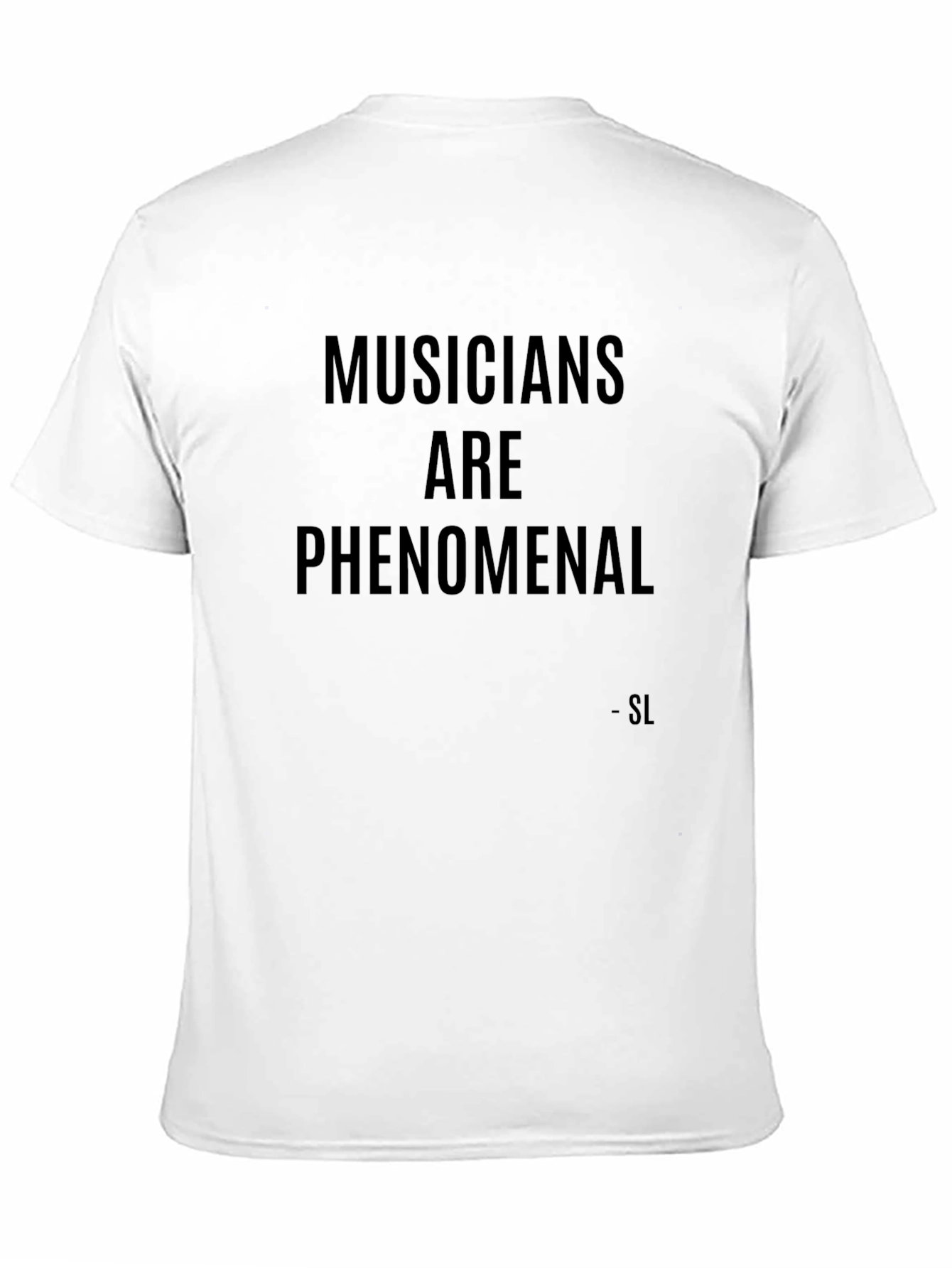 Black Musicians Are Phenomenal Black Graphic Tee view 11