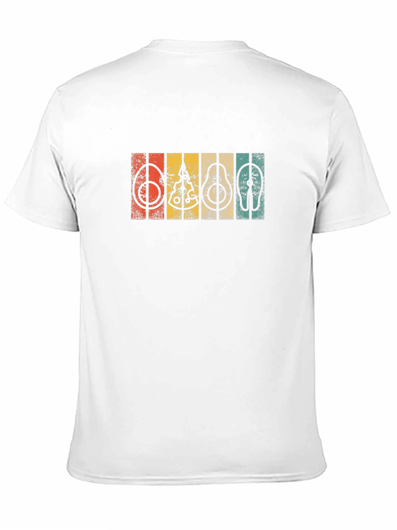 Black Retro Avocado Lover T-Shirt view 11