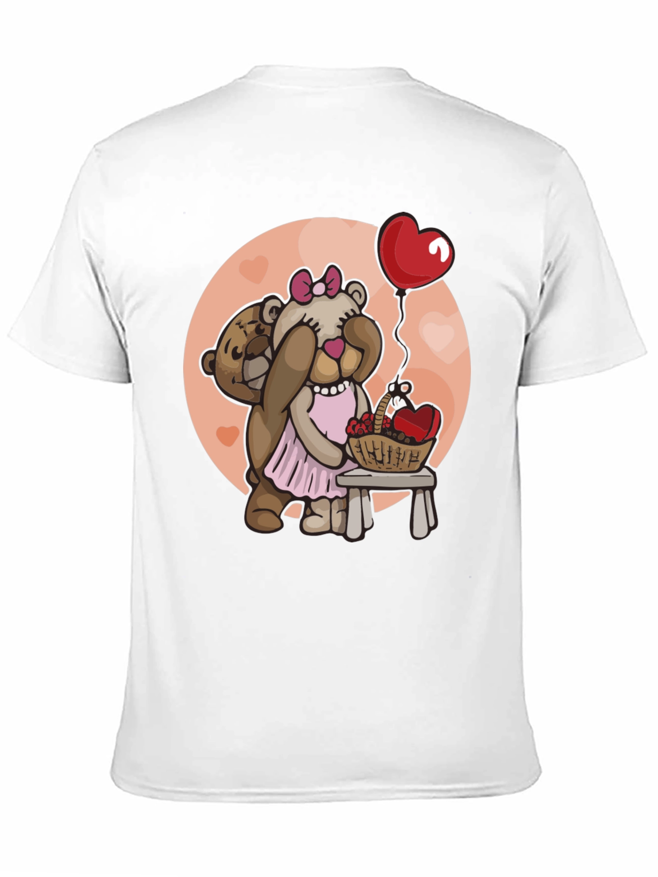 Cute Bear Couple T-Shirt - Valentine's Day Gift - 11