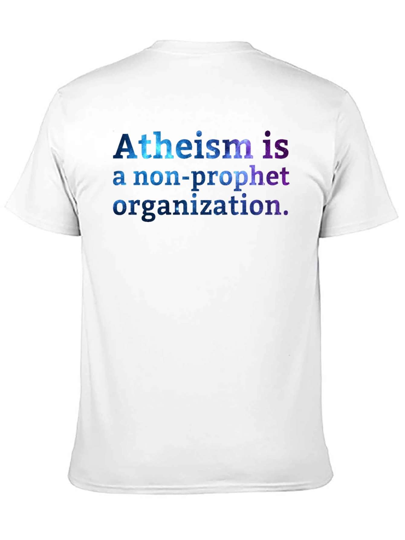 Black Atheism is a non-profit organization t-shirt view 11
