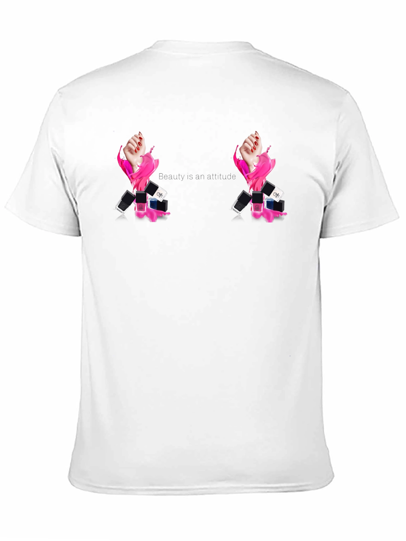 Black Beauty Attitude Black Graphic Tee view 11