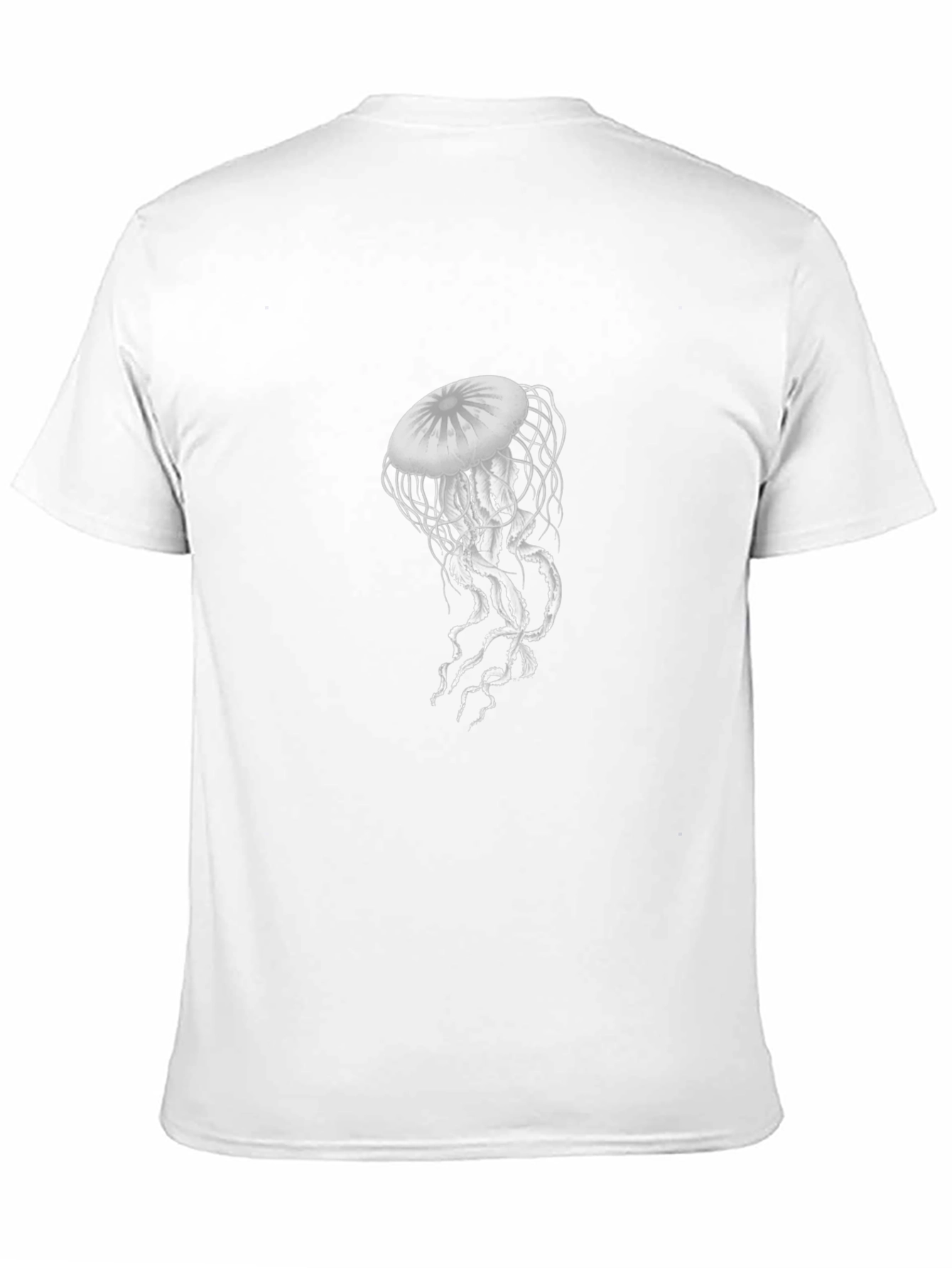 Jellyfish Graphic Black T-Shirt - 11