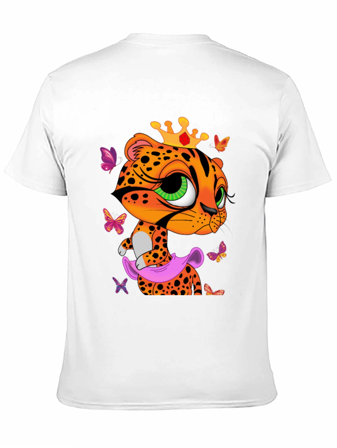 Black Leopard Princess T-Shirt - Fun & Stylish view 11