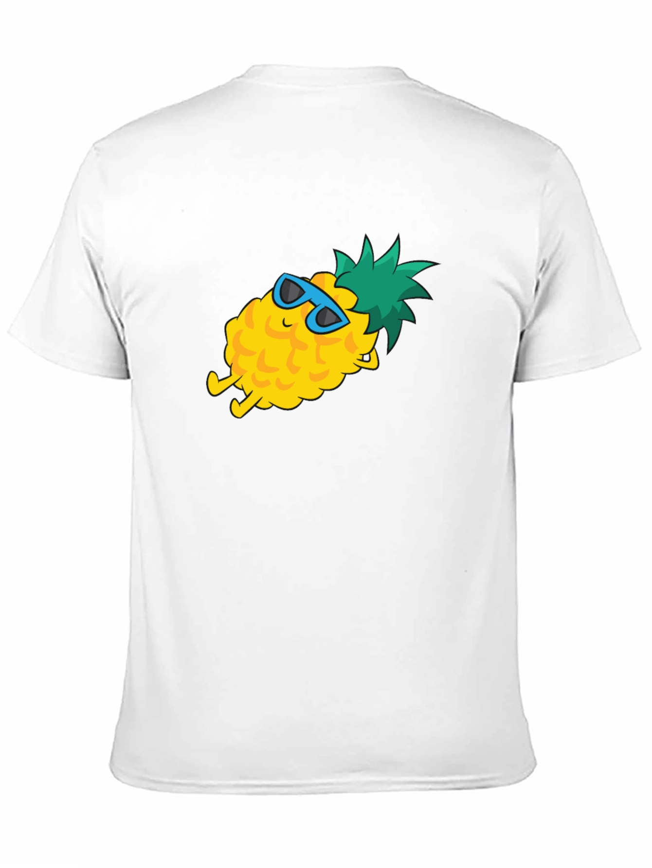 Black Chill Pineapple Graphic T-Shirt - Summer Vibes view 11