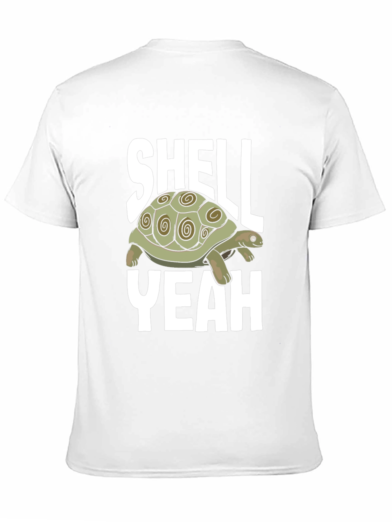 Black Shell Yeah Turtle Graphic T-Shirt view 11