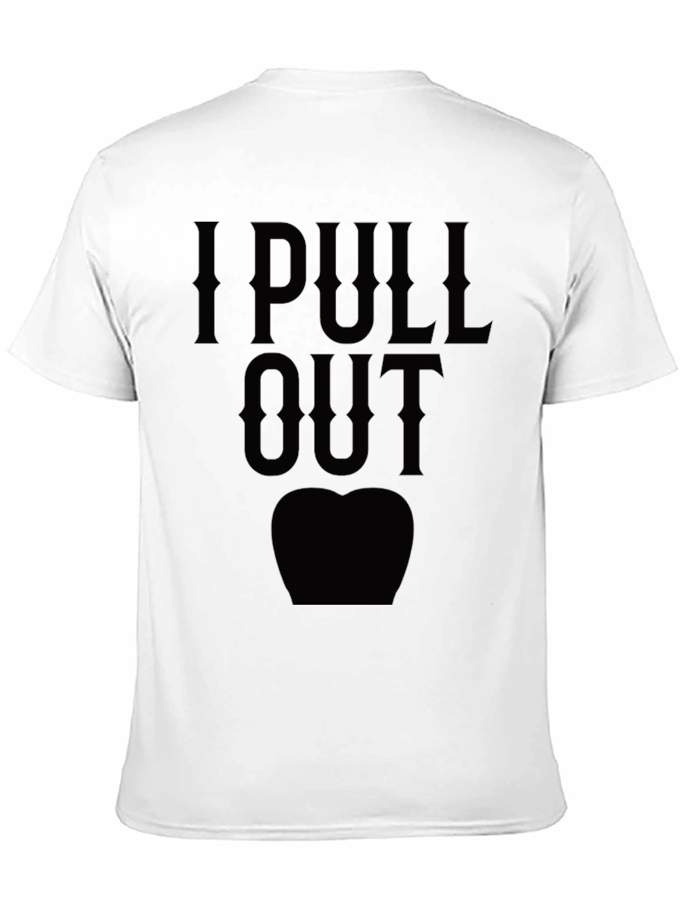 Black I Pull Out Tooth Dentist Humor Black T-Shirt view 11