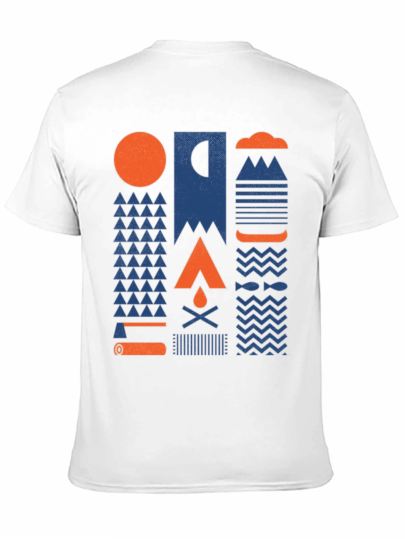 Black Outdoor Adventure Graphic T-Shirt view 11