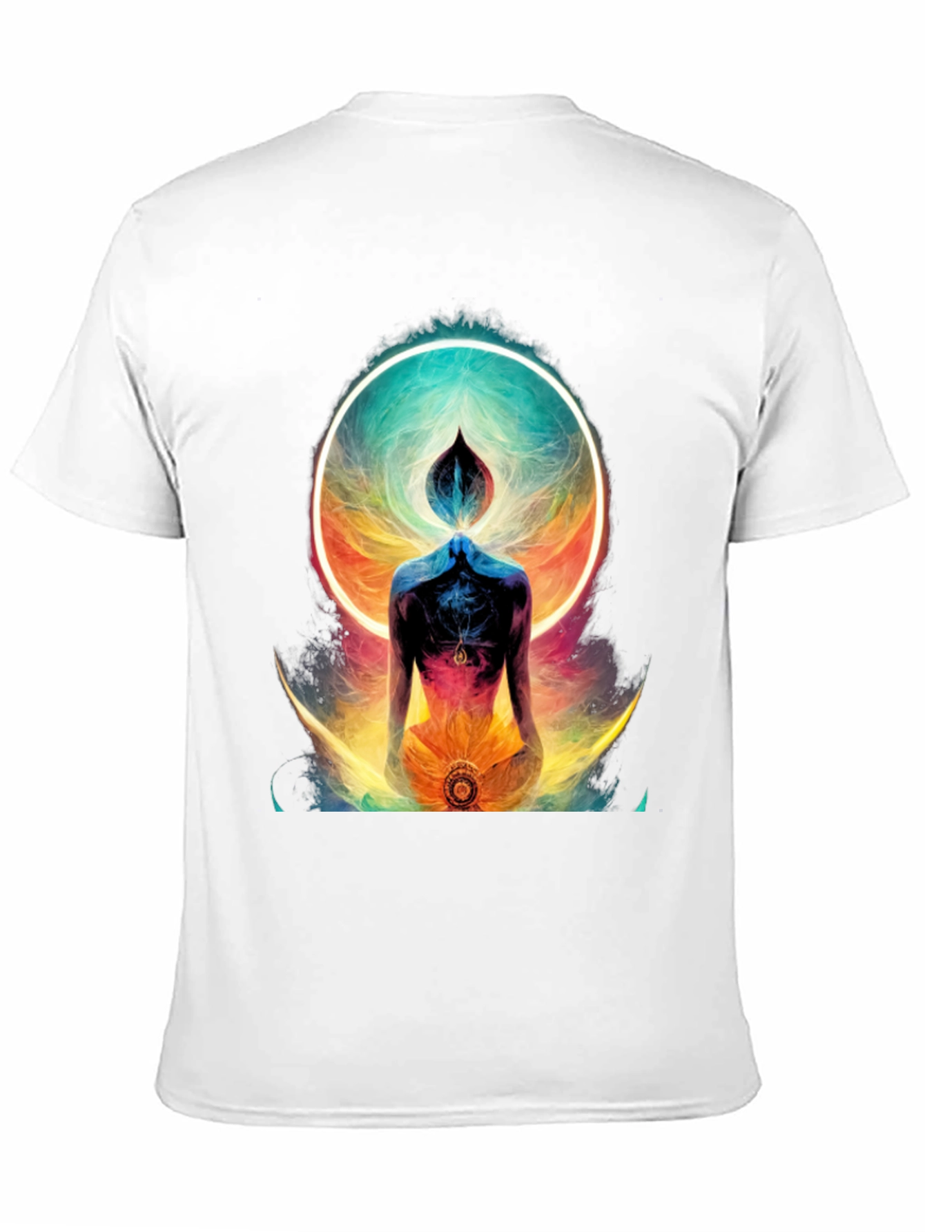 Black Mystic Aura Graphic Tee - Black view 11