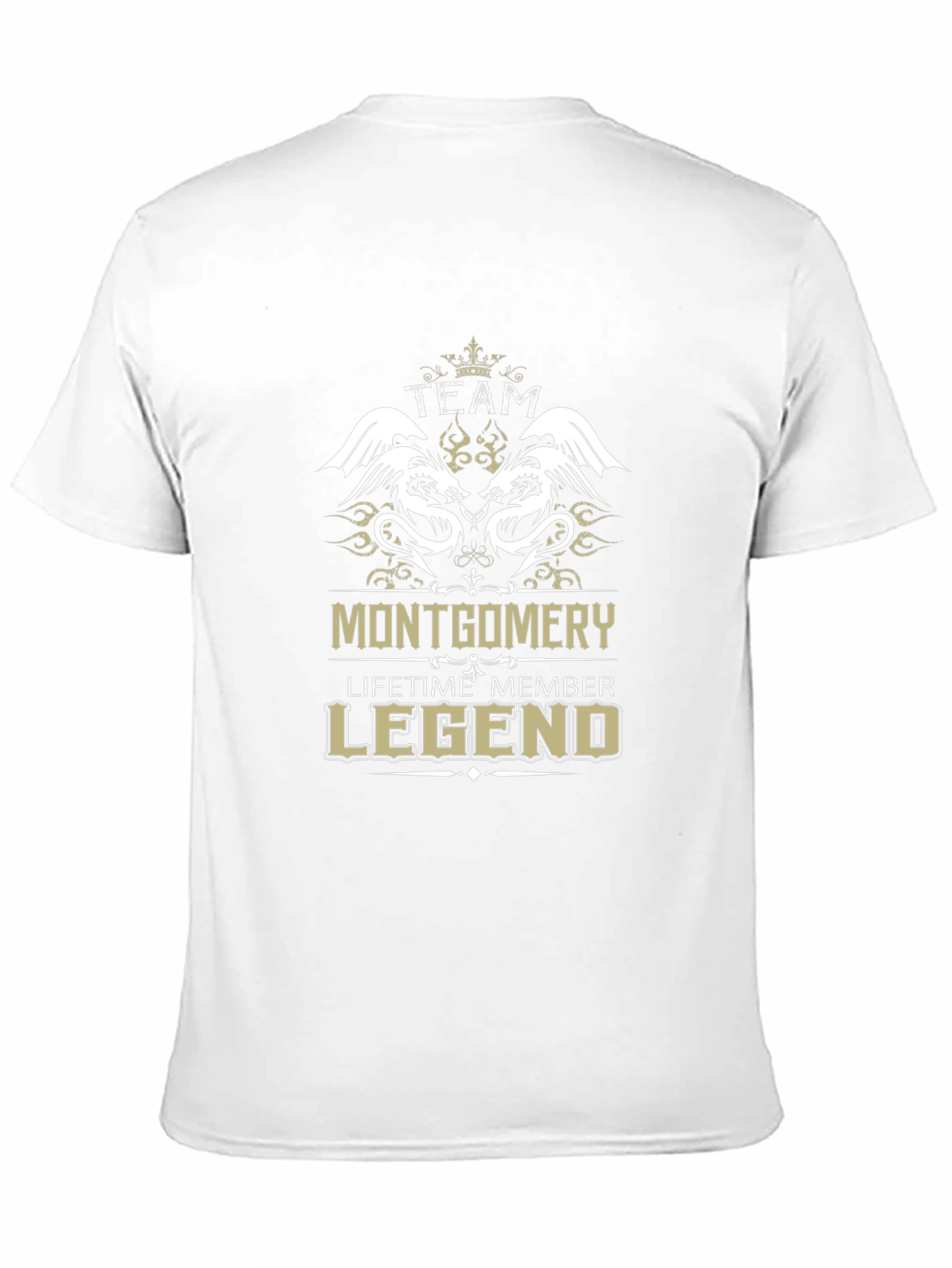 Black Team Montgomery Legend Graphic T-Shirt view 11
