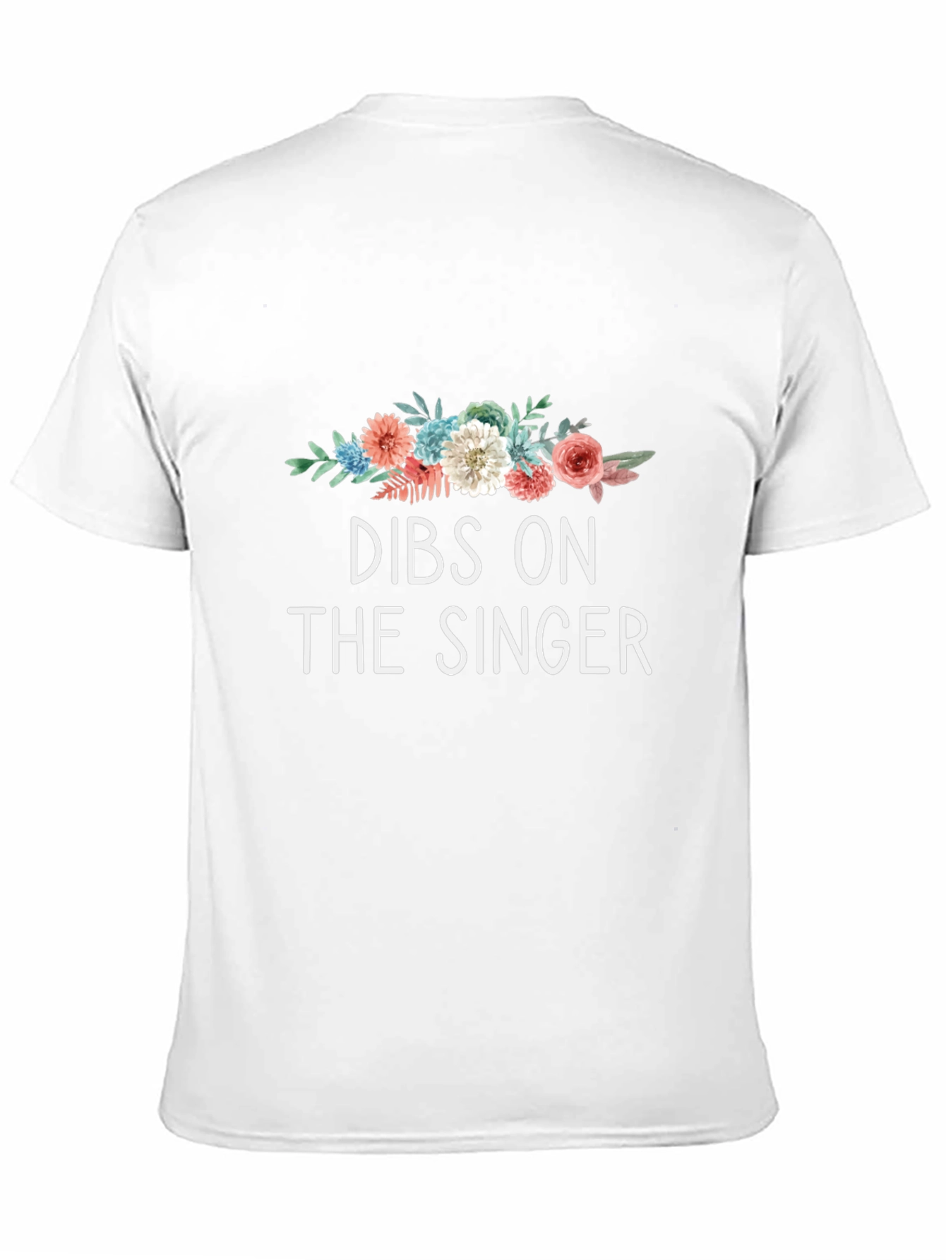 Black Dibs on the Singer Graphic Tee - Unisex view 11