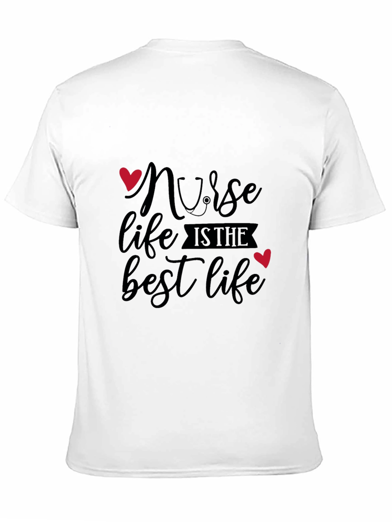 Black Nurse Life Best Life Black T-Shirt view 11