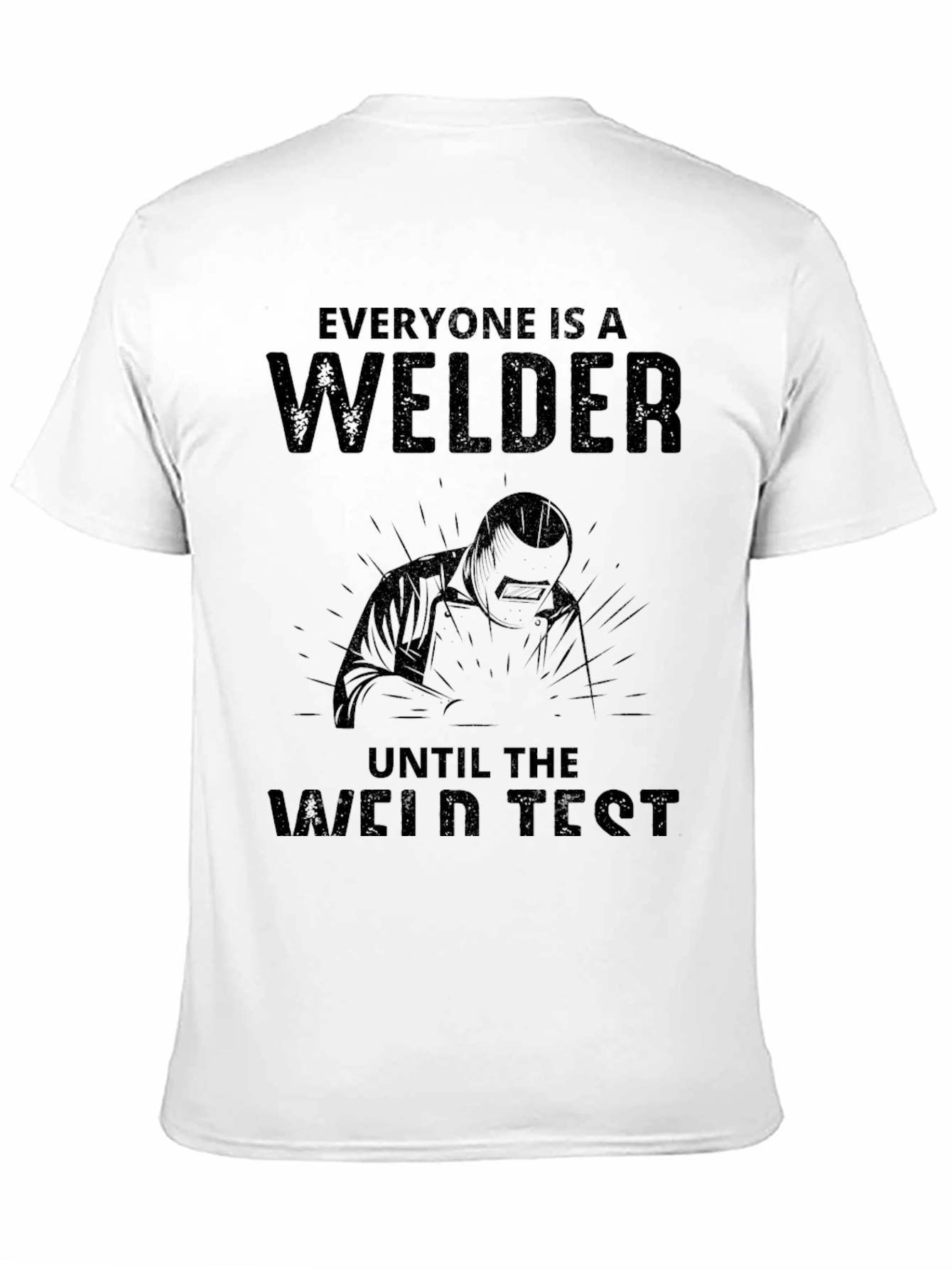 Black Welder T-Shirt - Funny Welding Gift Idea view 11